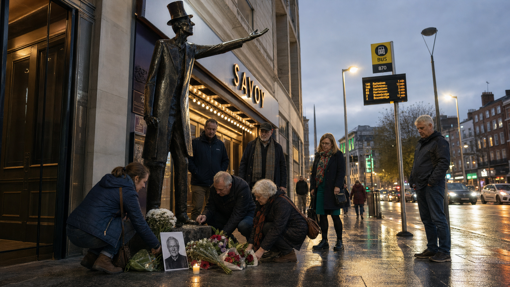 Tributes Paid to Sculptor Vincent Browne, Creator of Mr Screen and Anti-War Memorial, Who Dies Aged 78