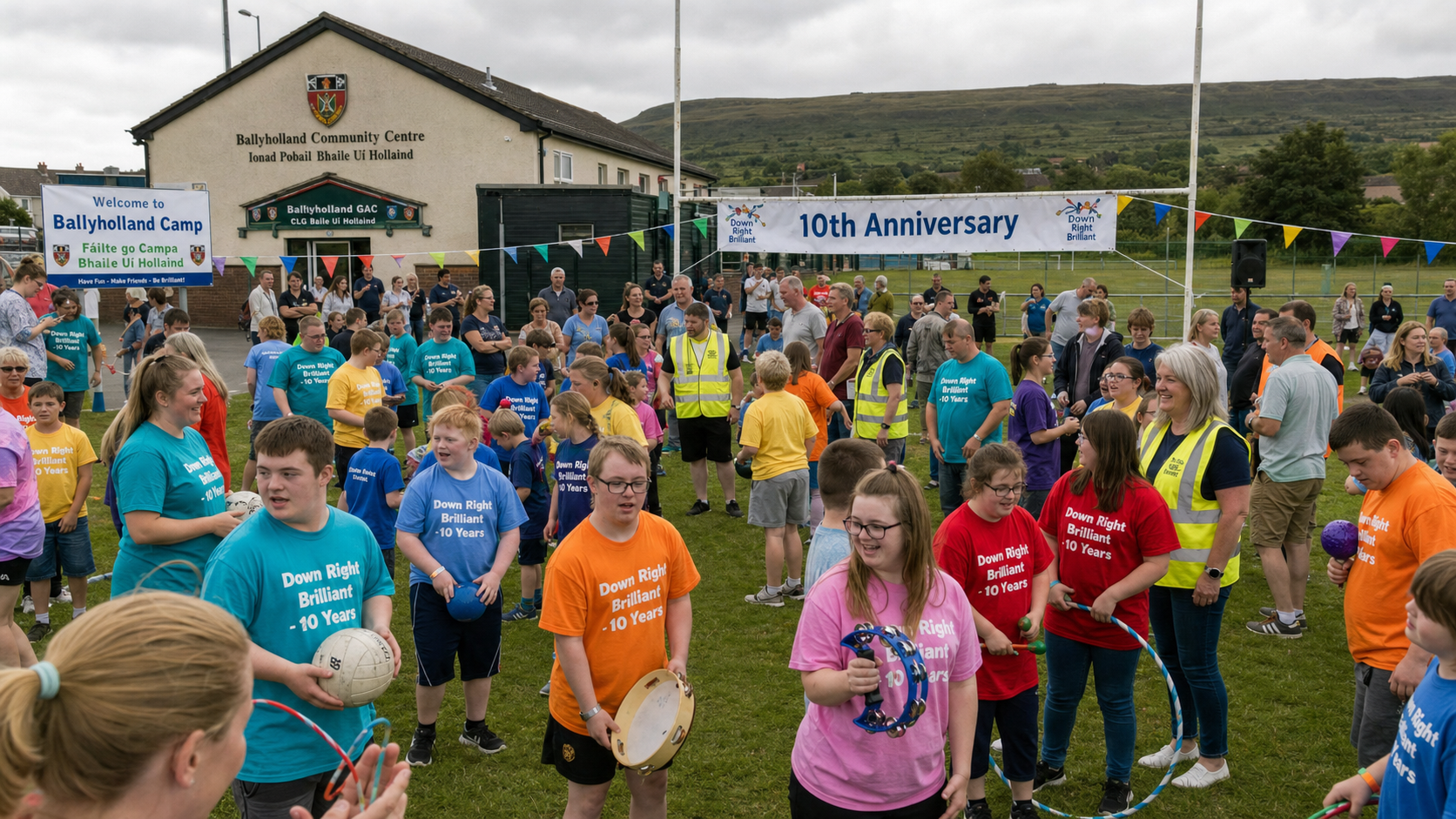 Down Right Brilliant Marks a Decade of Joy as 67 Families Celebrate at Ballyholland Camp