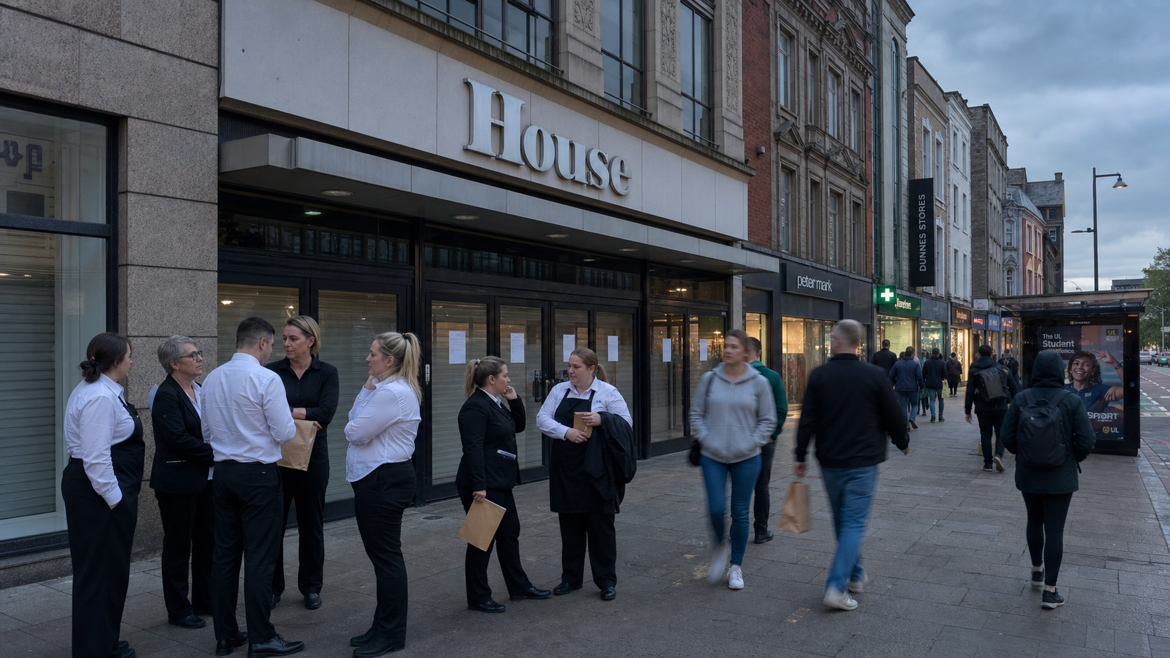 House Limerick Closes with 300 Job Losses as Retail Sector Faces Continued Pressure