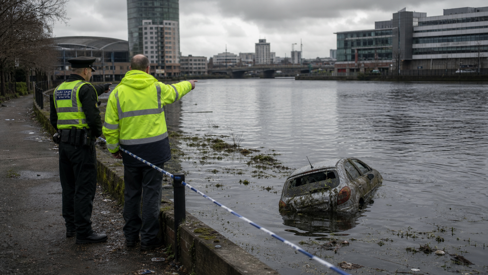 Car Dumped in River Lagan Sparks Calls for Urgent Action on Waterway Neglect in Belfast