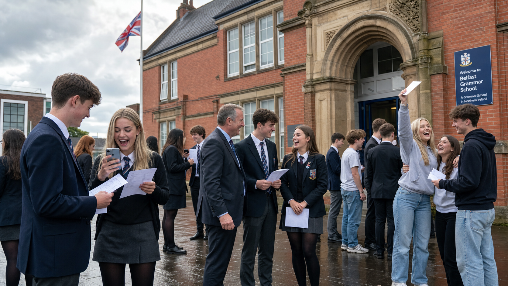A-Level Results Day Brings Relief and Celebration Across Northern Ireland as Students Secure University Places