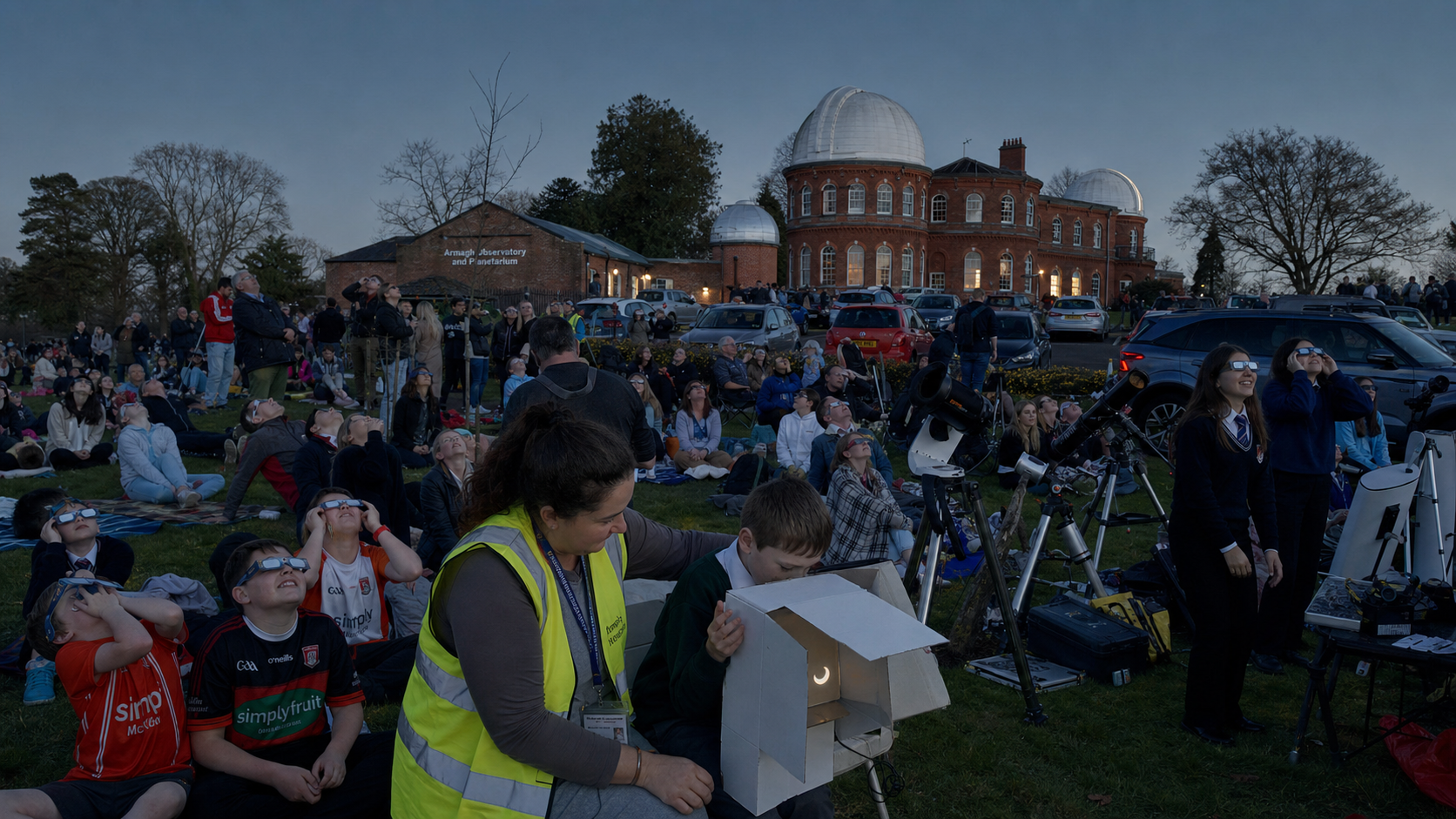 Solar Eclipse Draws Thousands to Viewing Events Across Ireland as Moon Covers 98% of Sun in Kerry