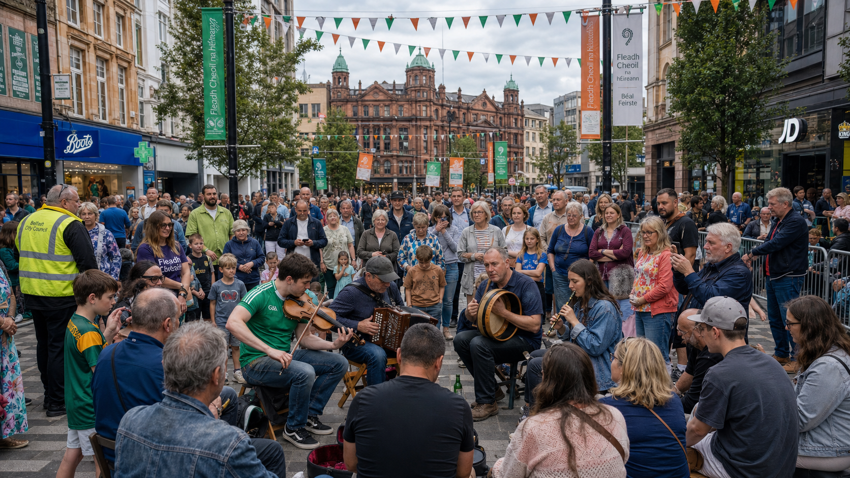 Fleadh Cheoil na hÉireann Concludes in Belfast with Record Visitor Numbers and Calls for Permanent Pedestrianisation