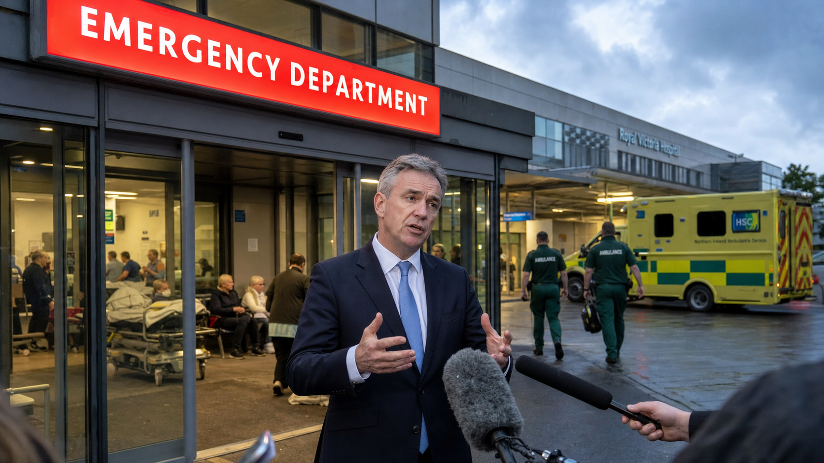 NI Health Minister Warns System Heading for 'Very Bad Place' as One in Six ED Patients Wait Over 12 Hours