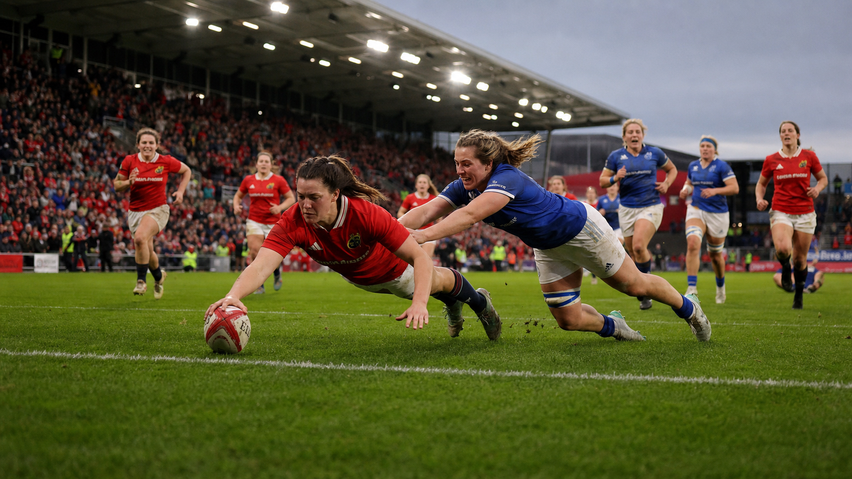 Munster Women Beat Leinster 39-19 in Interprovincial Opener as Beth Buttimer Scores Four Tries