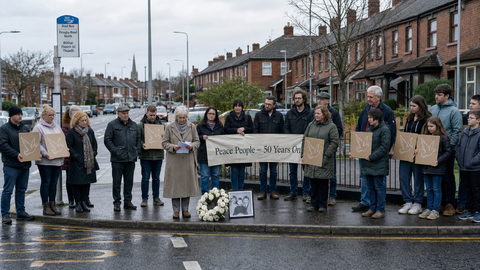 Peace People Mark 50 Years Since West Belfast Tragedy That Sparked Global Movement