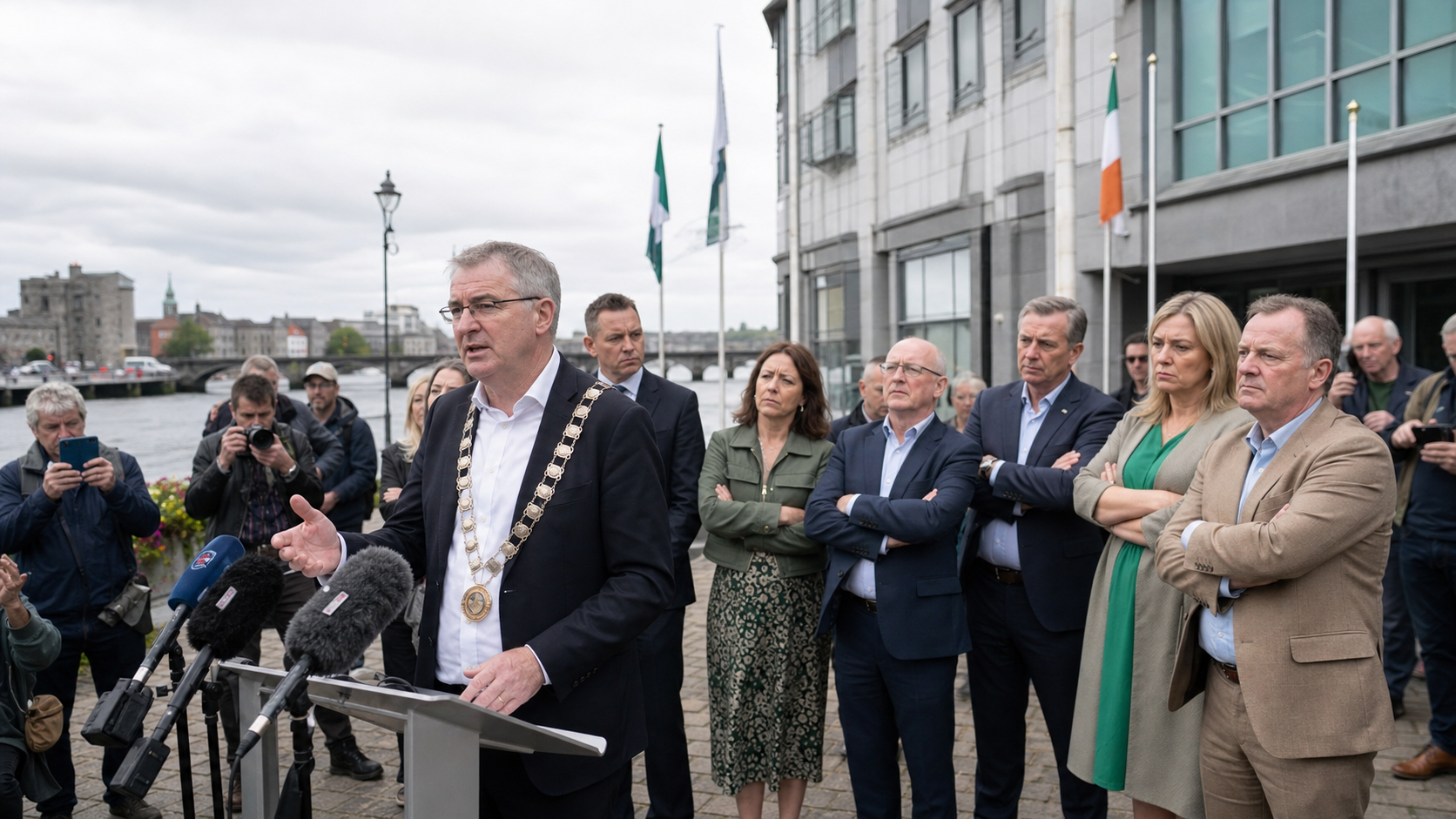 Limerick Mayor John Moran Vows to Run Again Despite Mounting Rows with Councillors