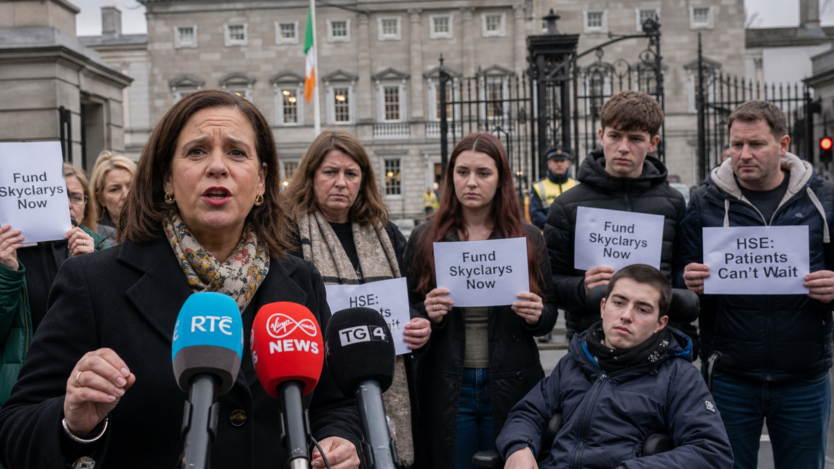 Sinn Féin Leader Urges Taoiseach to Intervene as HSE Refuses to Fund Rare Disease Drug Skyclarys
