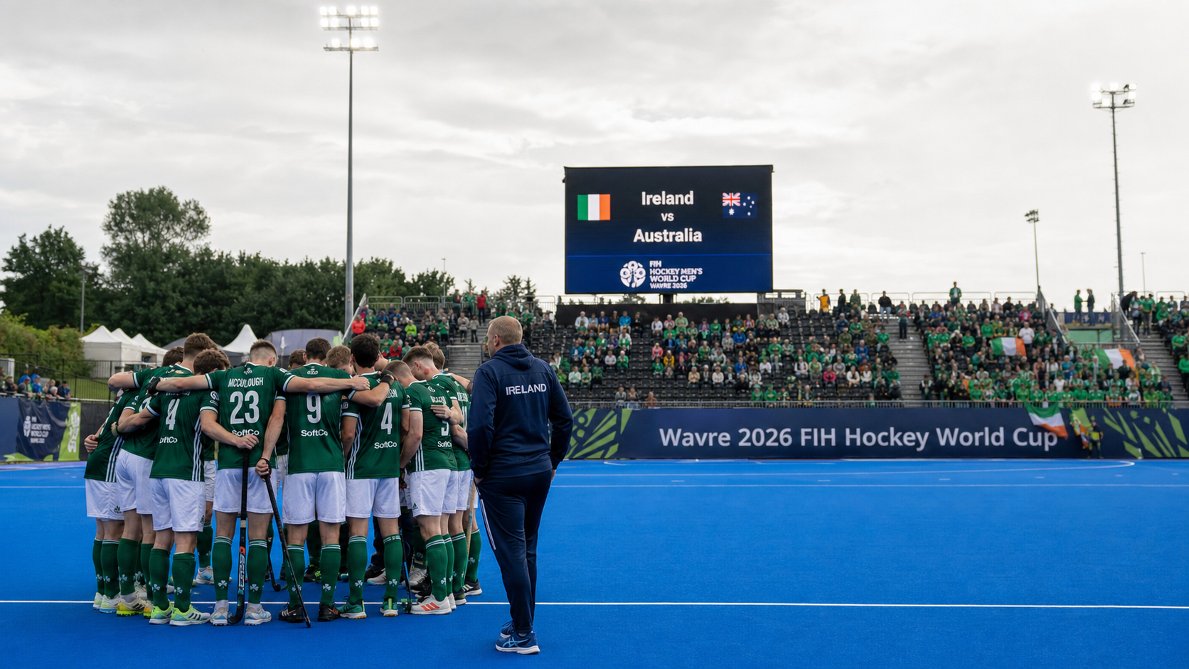 Ireland Men's Hockey Team Ready for World Cup Opener Against Australia in Belgium