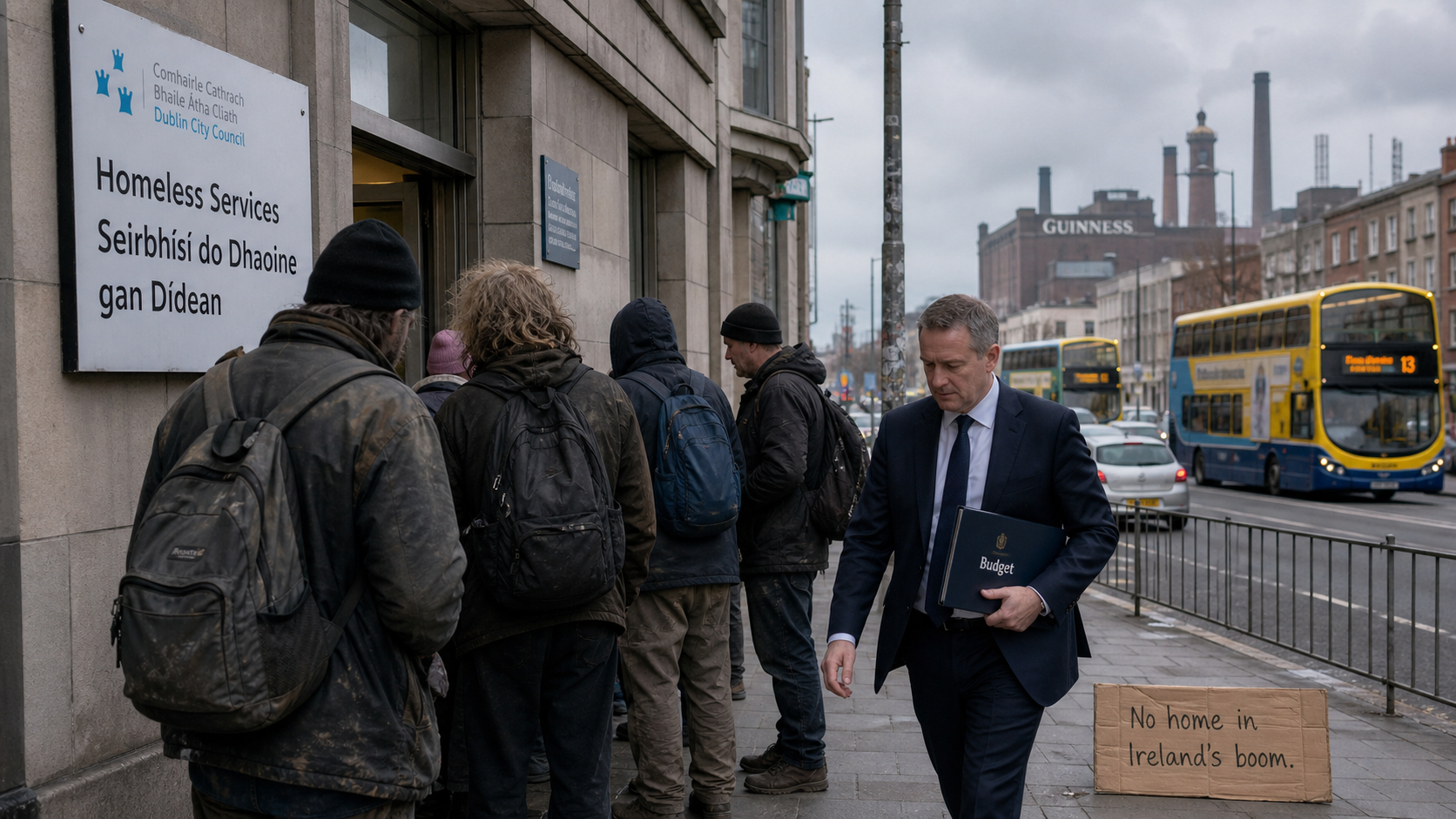 Emergency Homelessness Spending Hits €449 Million as Ireland's Housing Crisis Deepens