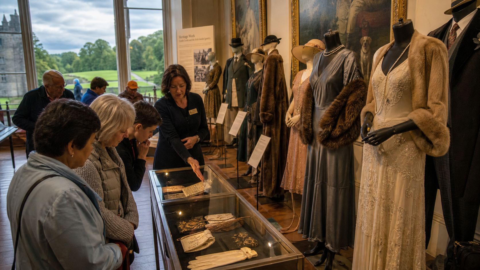 Rare 1930s Fashion Exhibition Opens at Birr Castle as Heritage Week Begins