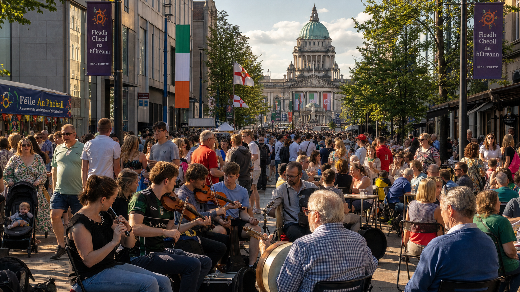 Belfast's First Fleadh Cheoil Draws 1.65 Million Visitors and £53 Million Economic Boost as City Transformed