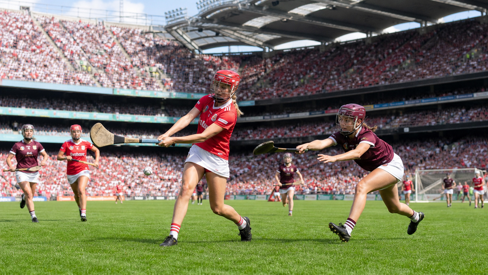 Cork Win All-Ireland Camogie Title with 2-14 to 0-19 Victory Over Galway in Croke Park Epic