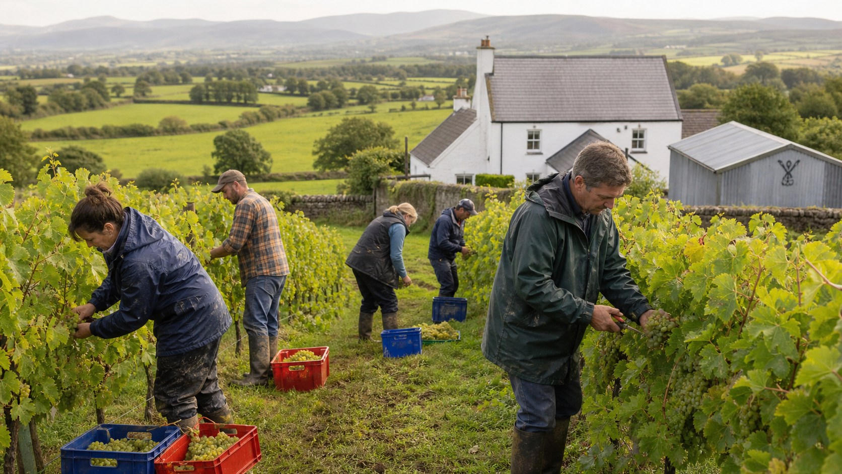 Ireland's Emerging Wine Industry Reports Bumper 2026 Harvest as Climate Change Opens New Frontier