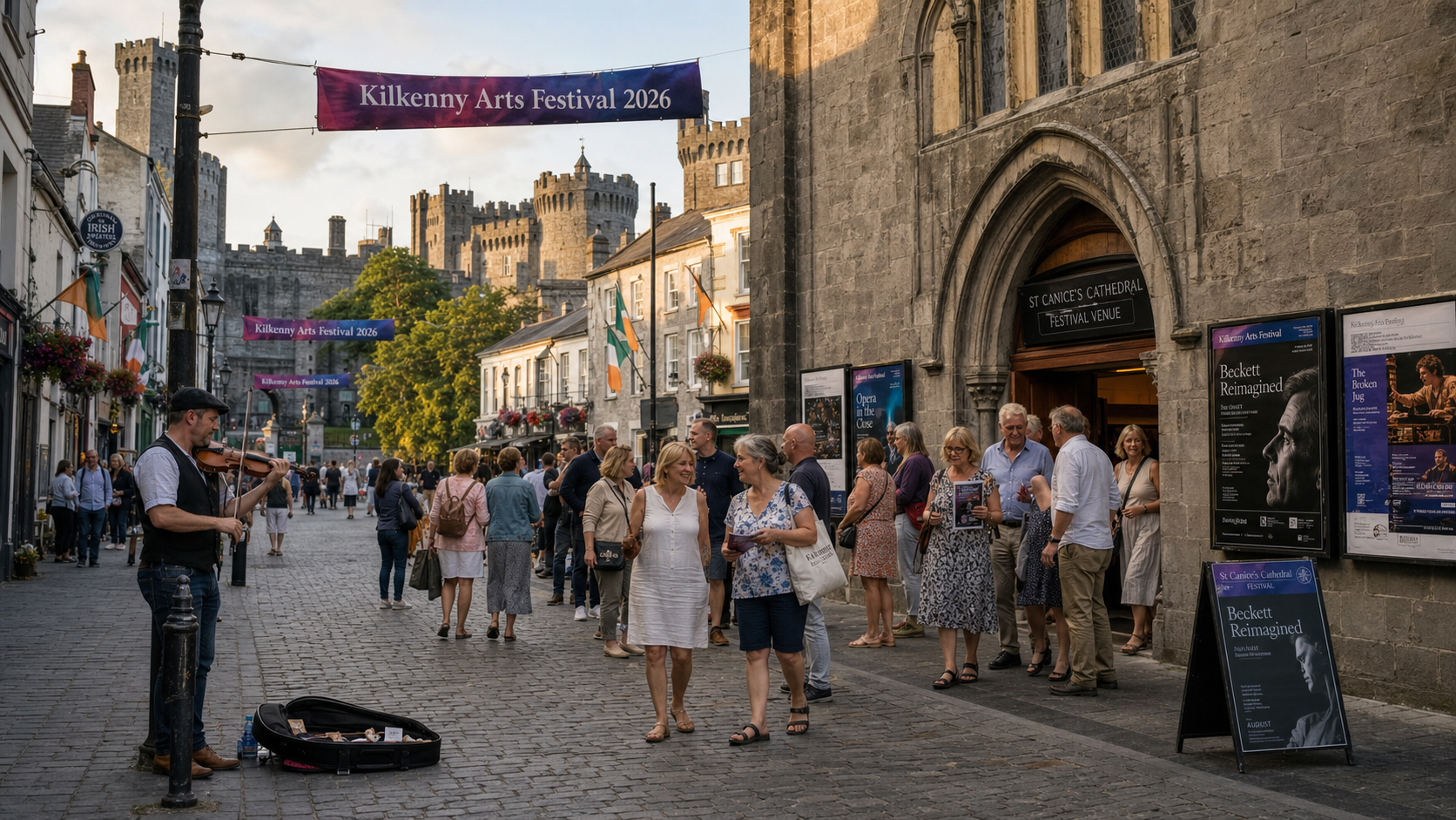 Kilkenny Arts Festival Marks 53rd Year with World Premieres and Beckett Reimagined in Medieval City