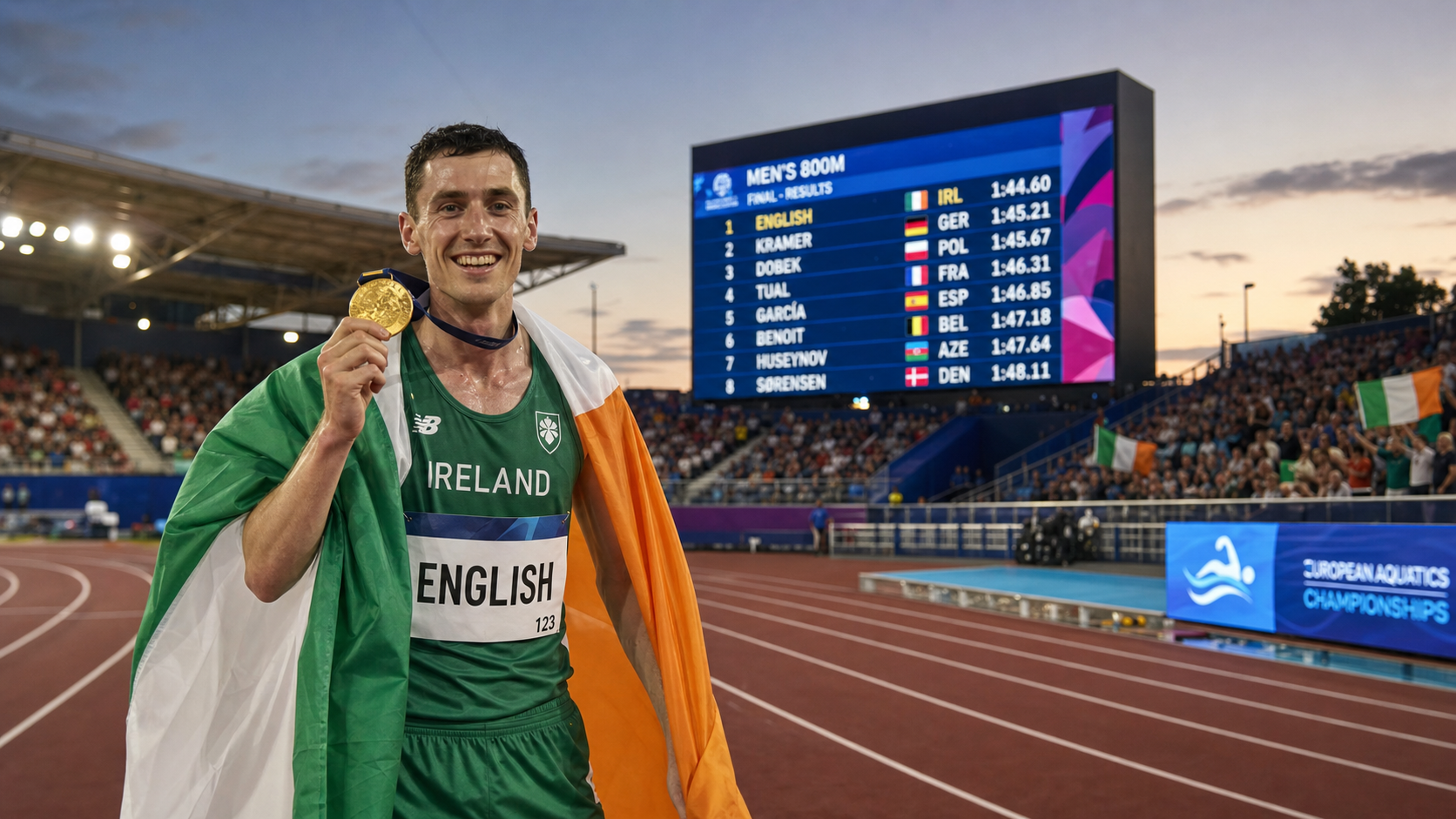 A Week Like No Other: Ireland's Athletes Deliver Five European Championship Medals in Paris and Birmingham