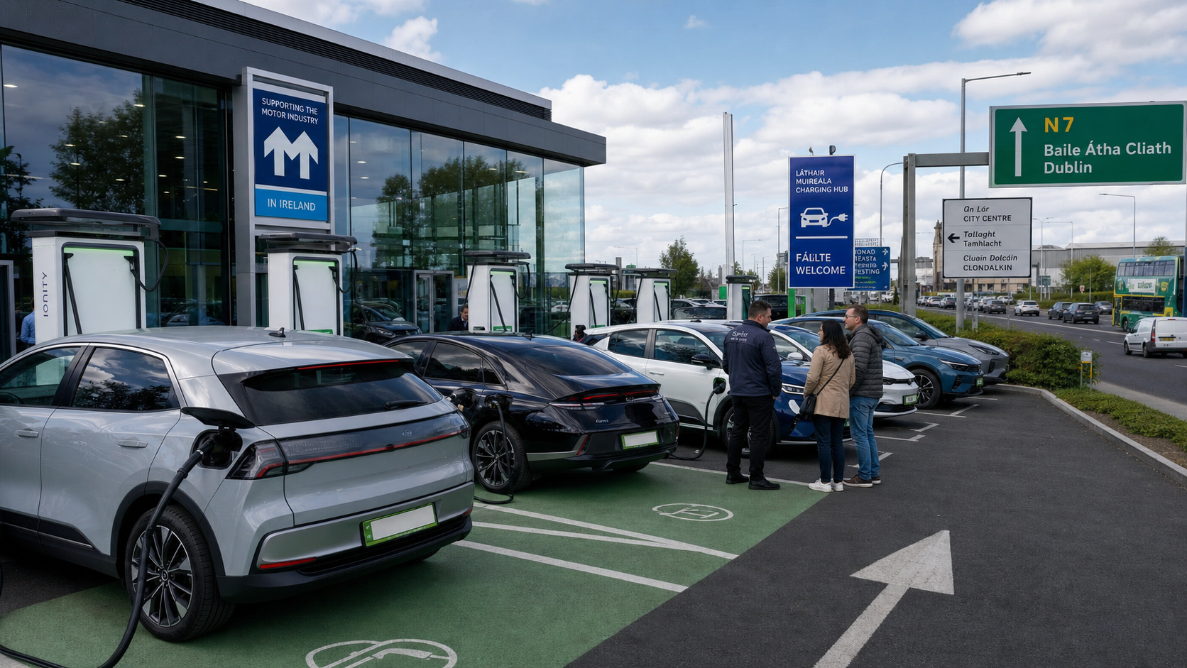 Electric Vehicles Top Irish Car Market for First Time as July Sales Surge 98 Per Cent