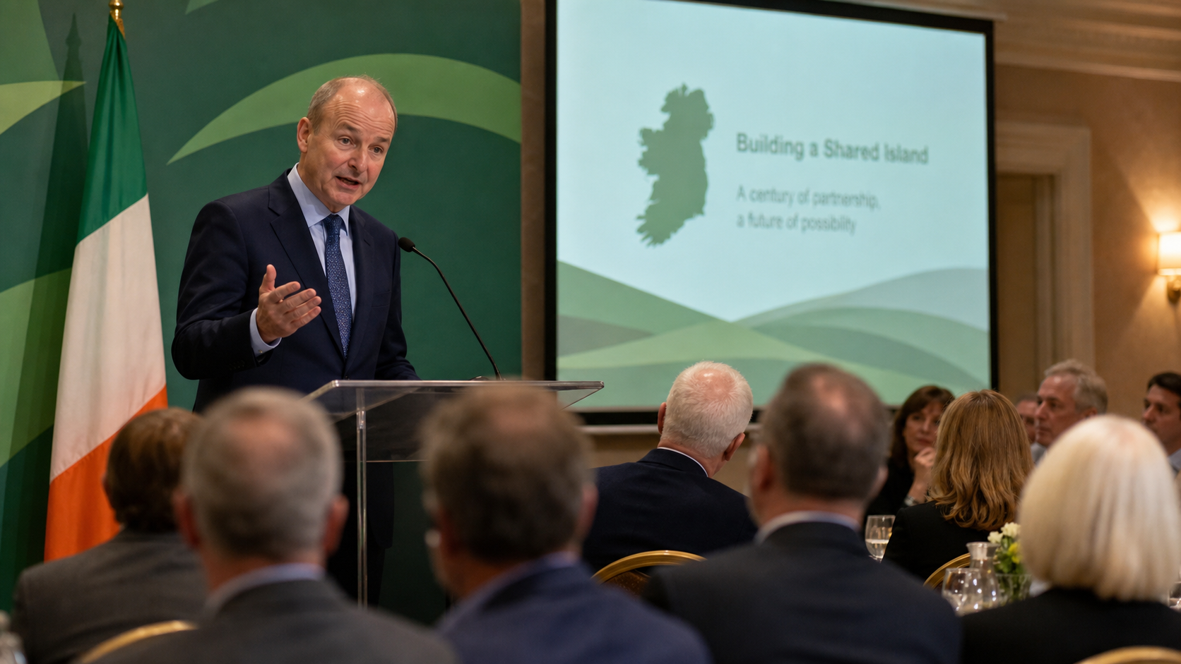 Micheál Martin Says Talk of Border Poll Makes Him 'Go Bananas' as He Prioritises Shared Island