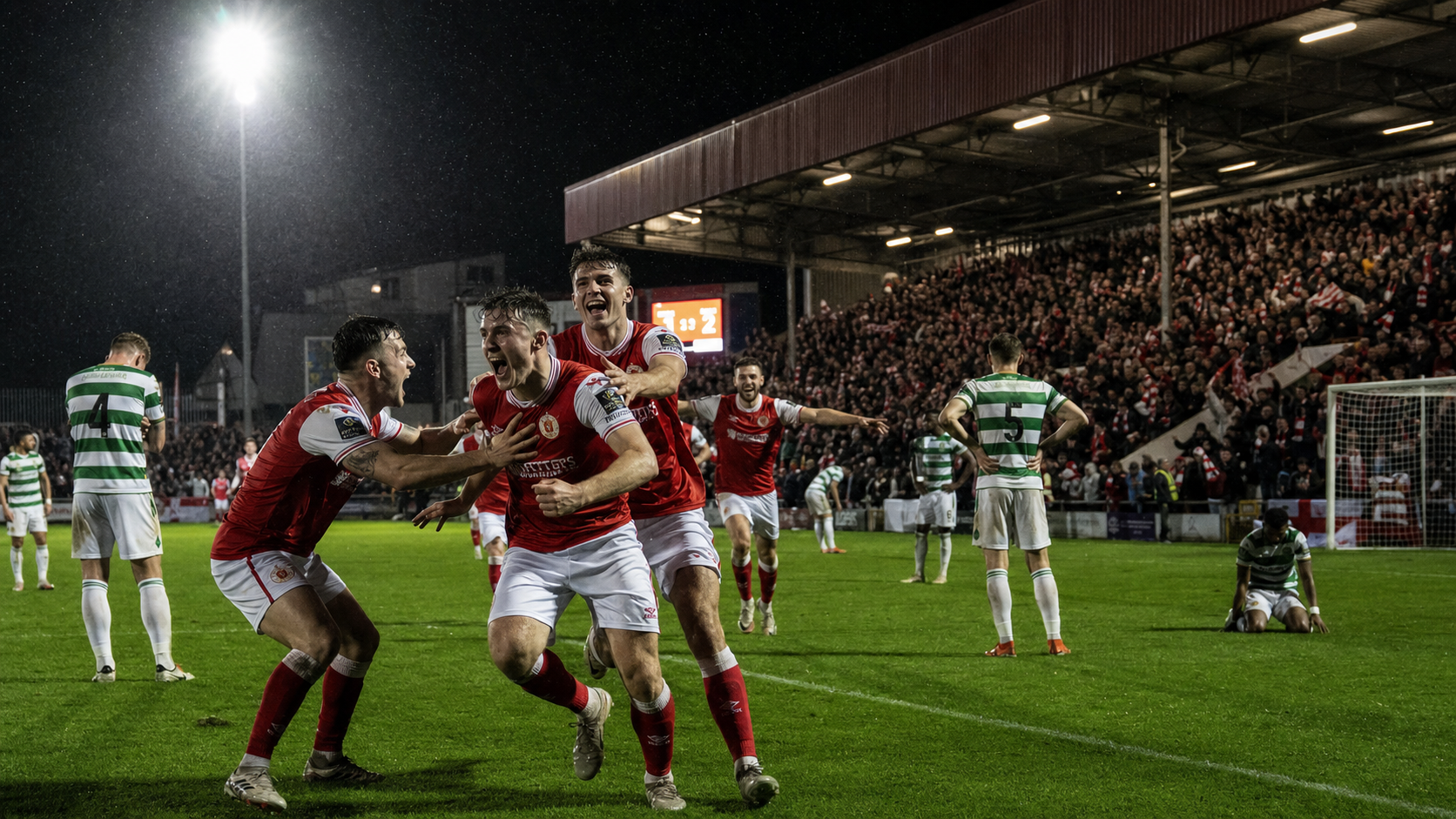 St Patrick's Athletic Stun Shamrock Rovers with Dramatic FAI Cup Comeback at Richmond Park