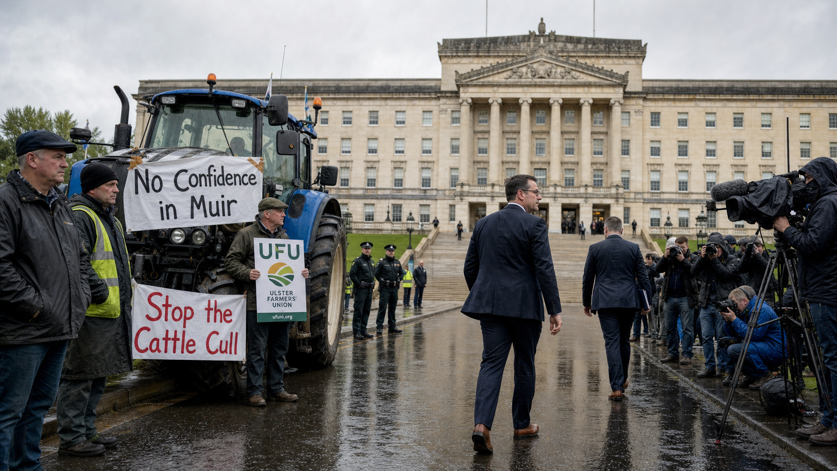 NI Agriculture Minister Andrew Muir Faces No-Confidence Vote as Cattle Cull Row Escalates