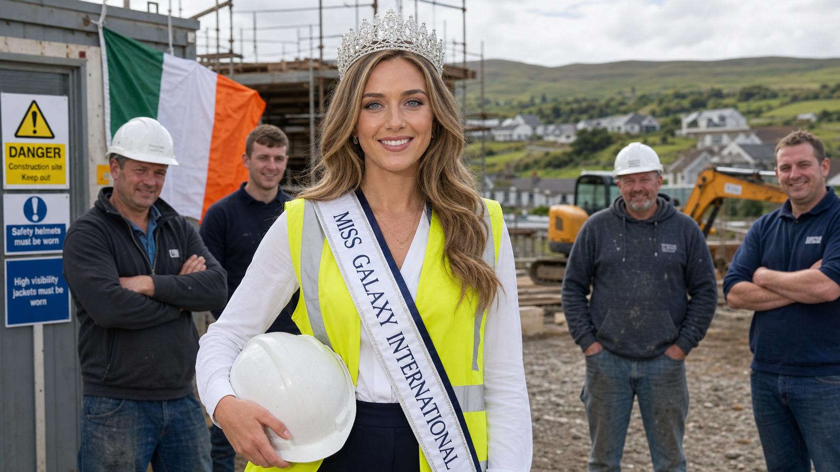 Rachel Foley: Leitrim Construction Worker Becomes First Irish Woman to Win Miss Galaxy International