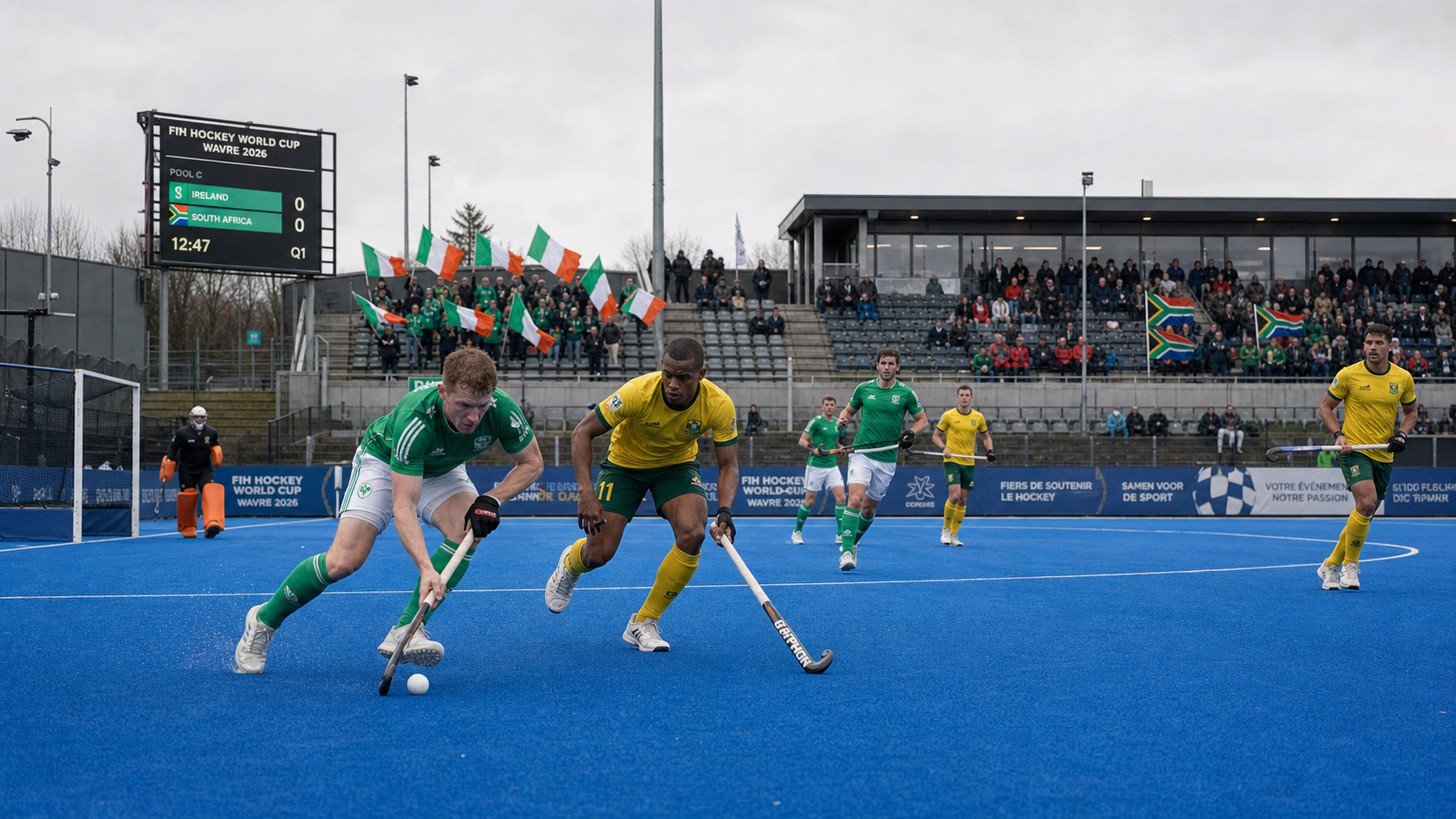 Ireland Men Face South Africa in Crucial Hockey World Cup Pool C Clash in Wavre