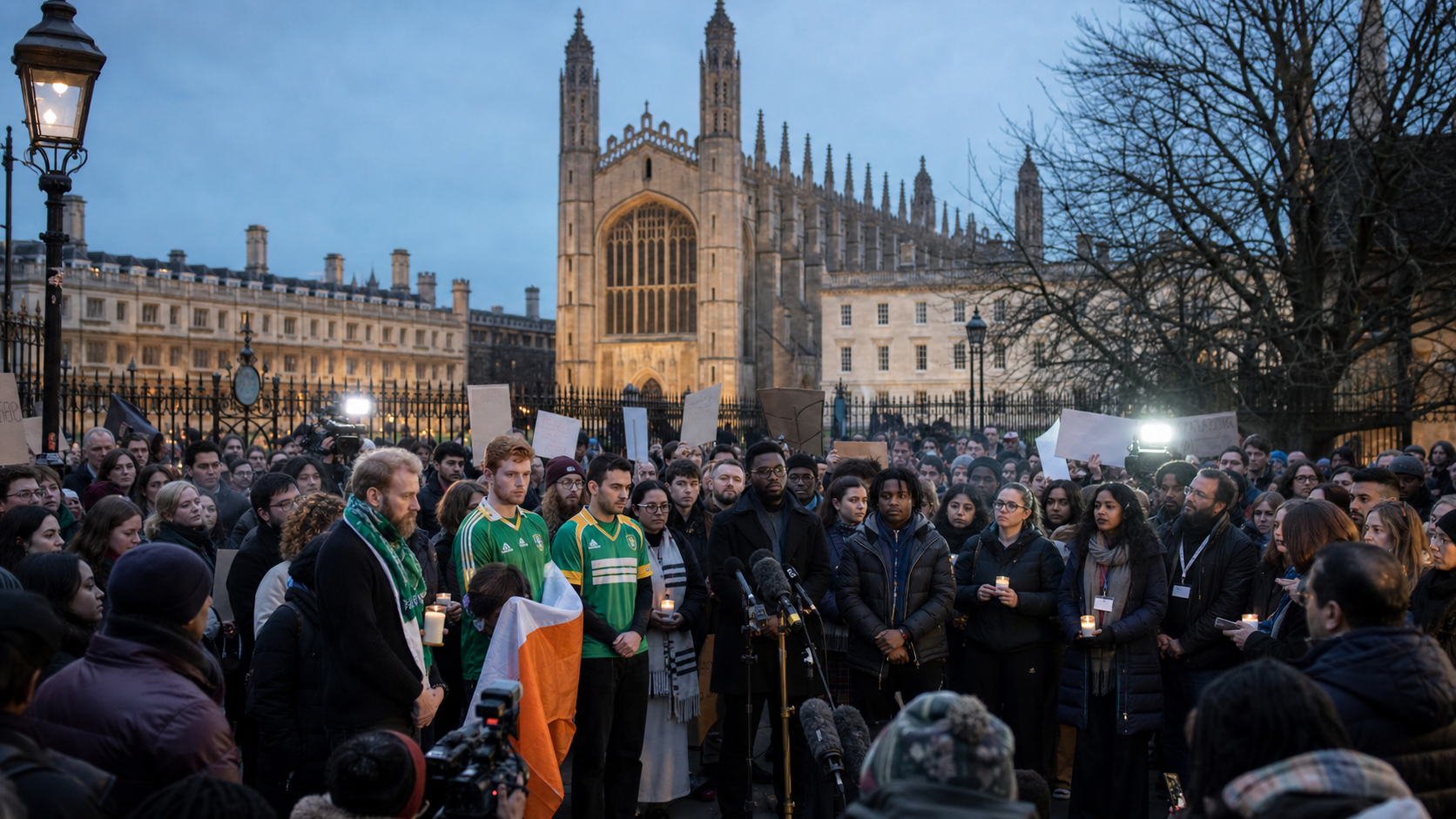London Vigil for Cambridge Professor Jason Arday Draws Thousands as Irish Community Joins Solidarity Stand