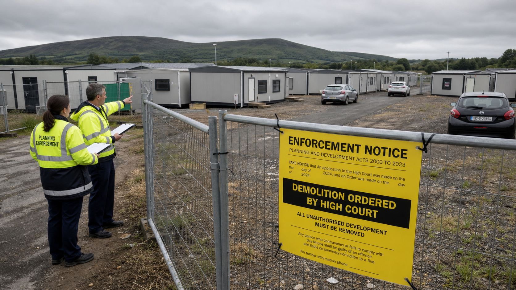 High Court Orders Demolition of 29 Illegal Modular Homes Near Dublin-Wicklow Border in 'Egregious' Planning Case
