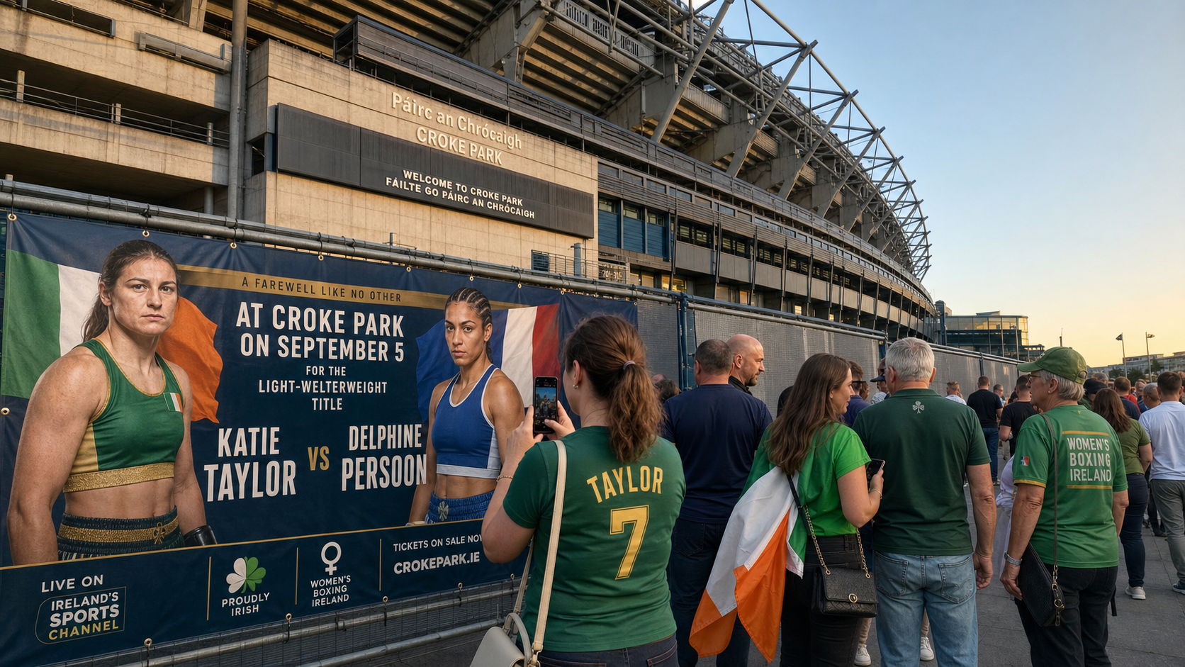 Katie Taylor's Croke Park Farewell Fight Confirmed for September 5 Against Flora Pili as DAZN Secures Broadcast Rights