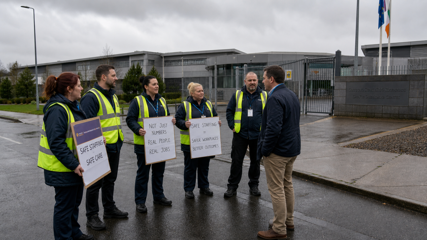 Oberstown Children Detention Campus Staff Strike Over Staffing Crisis as Care Workers Warn Facility 'Running on Fumes'