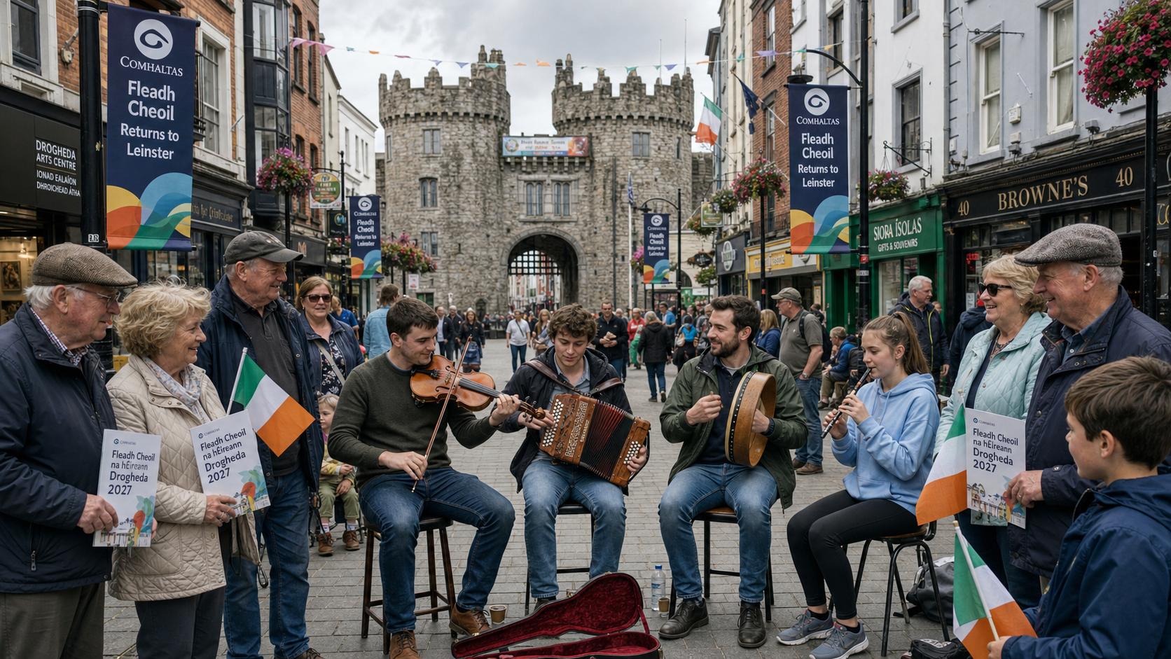 Fleadh Cheoil 2027 Dates Confirmed for Drogheda as Traditional Music Festival Returns to Leinster