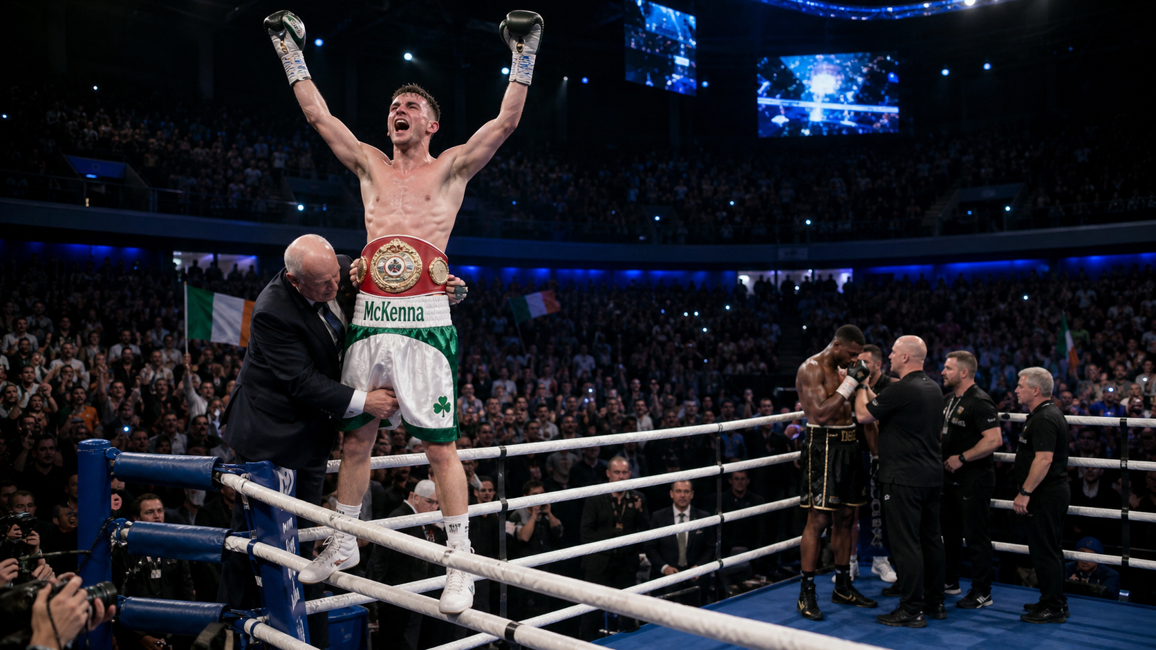 Aaron McKenna's IBF Middleweight World Title Win Sparks Scenes of Joy Across Monaghan and Beyond
