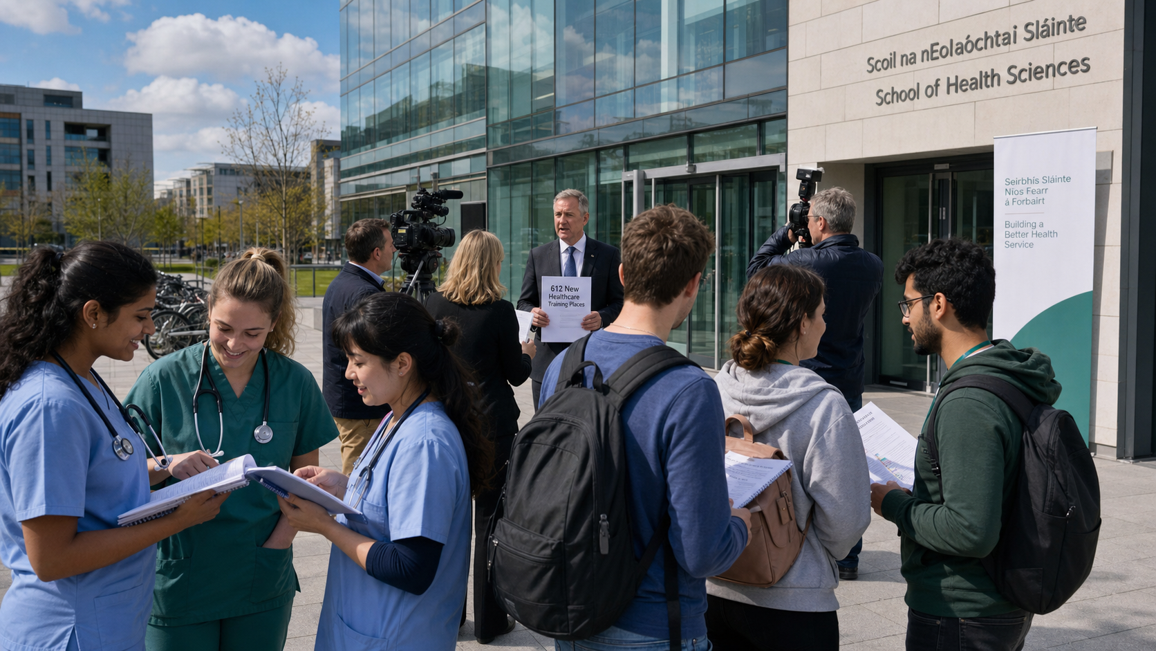 HSE Announces 612 New Healthcare Training Places as Workforce Gap Reaches Nearly 6,000 Posts