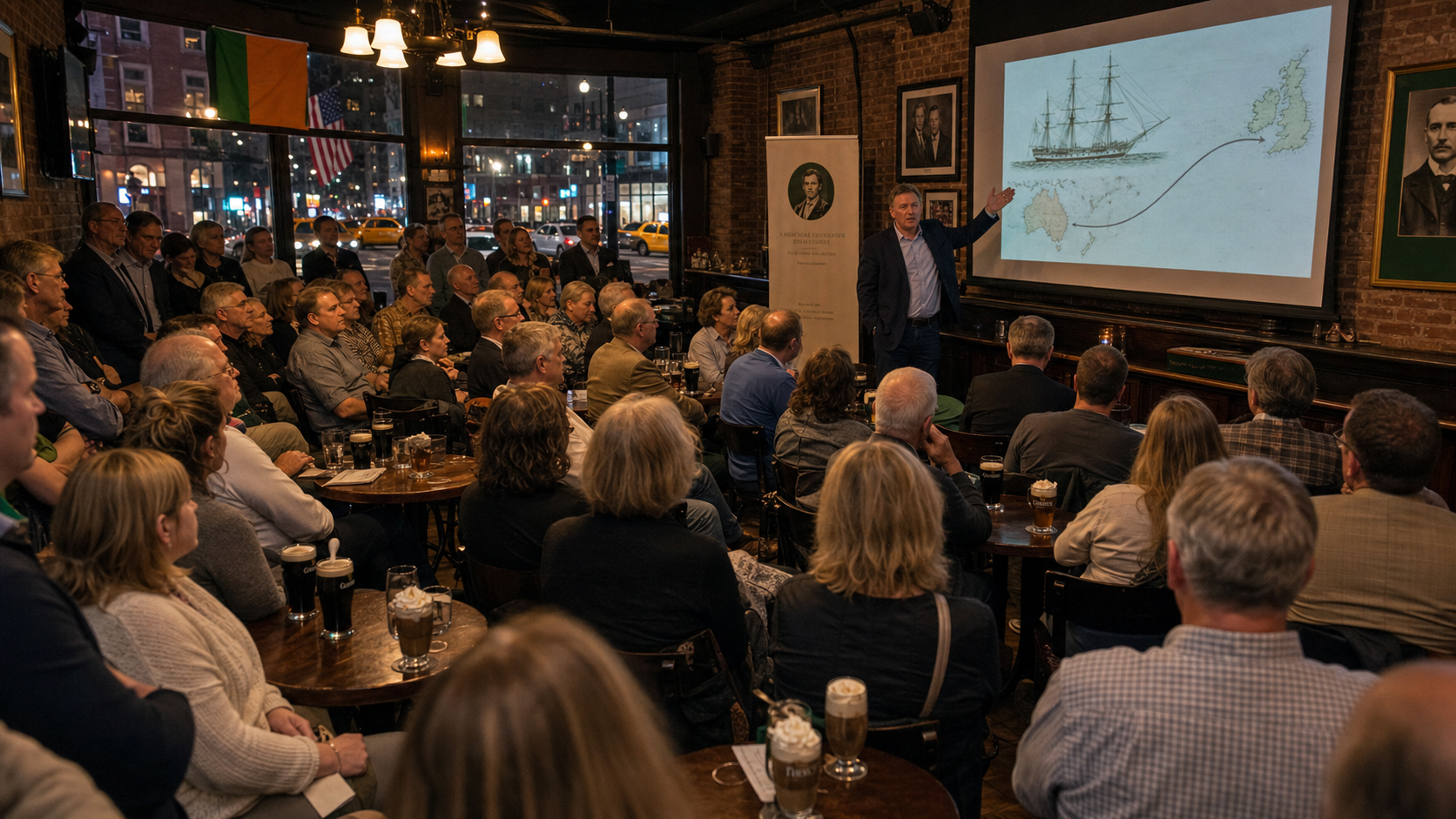 Catalpa Rescue Memorial Fundraiser Draws Irish-American Community to Manhattan as 150th Anniversary Approaches