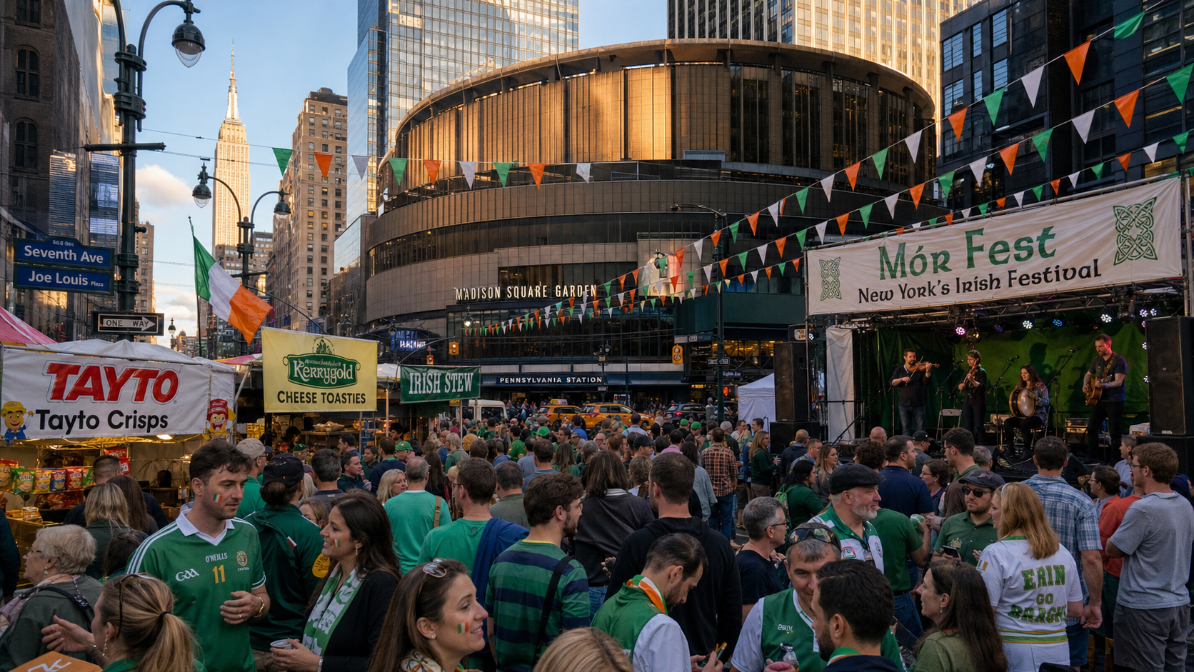 Mór Fest Launches as New York's First Fully Irish Five-Day Festival Near Madison Square Garden