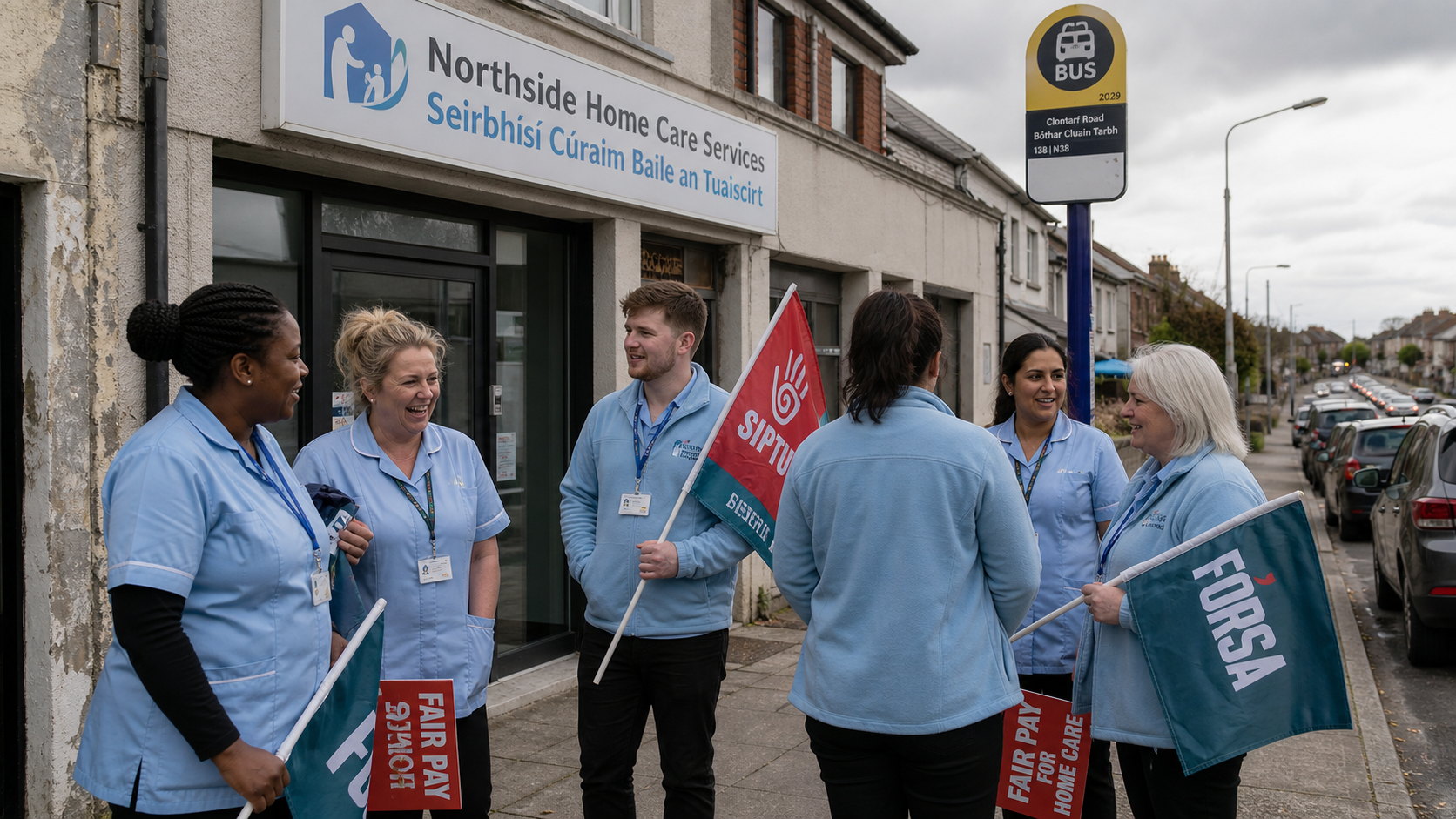Dublin Care Workers' Strike Ends as Labour Court Recommends Pay Review at Northside Home Care