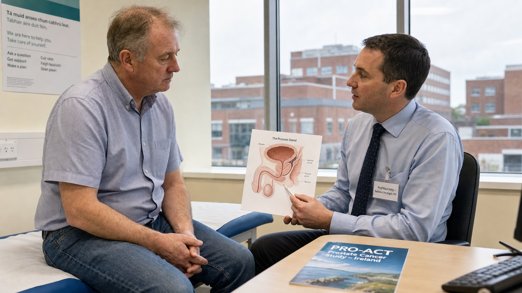 Prostate Cancer Patients 'Unprepared' for Treatment Side Effects, Irish Study Finds