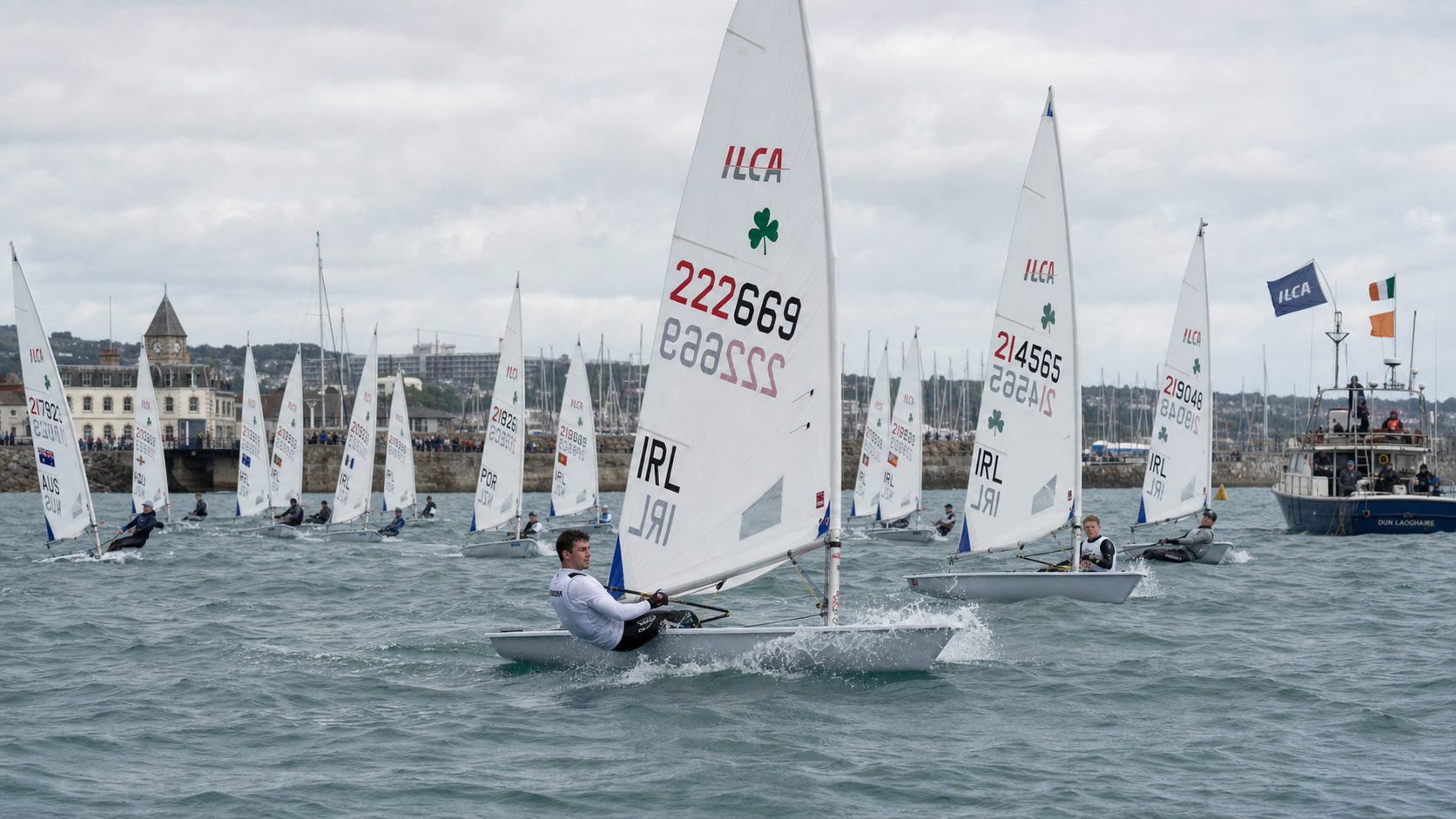ILCA 7 Sailing World Championships Open in Dún Laoghaire as Finn Lynch Leads Six-Strong Irish Team