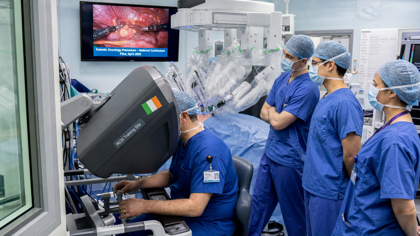 Robotic Surgery 'Pushing the Boundaries' of Irish Cancer Care as RCSI Launches National Training Curriculum