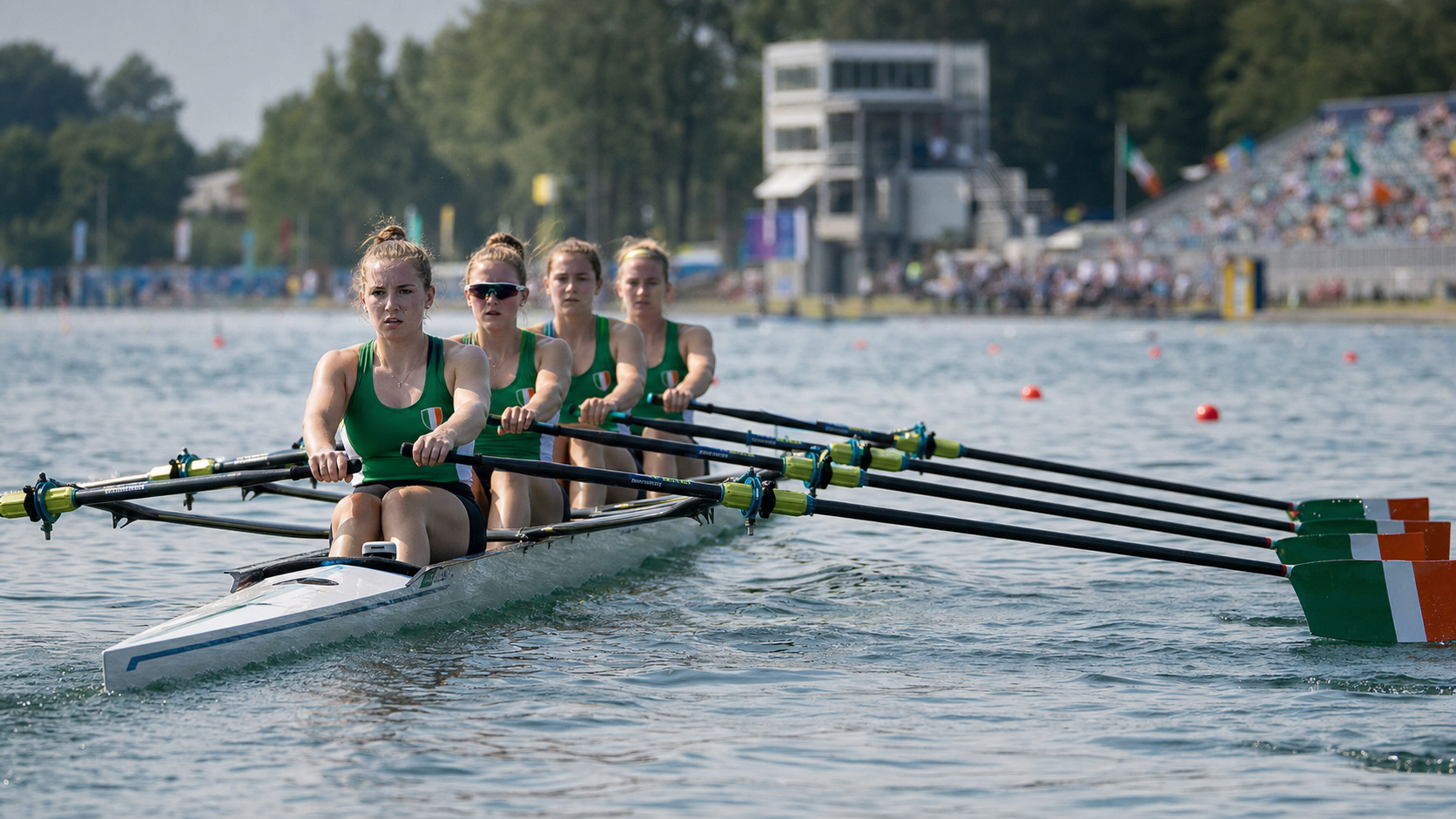 Sophia Young and Ireland's New Quad Crew Make World Rowing Championships Debut in Amsterdam