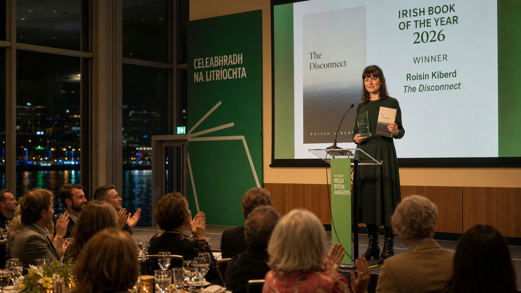 Roisin Kiberd's Debut Essay Collection 'The Disconnect' Wins Irish Book of the Year at An Post Awards