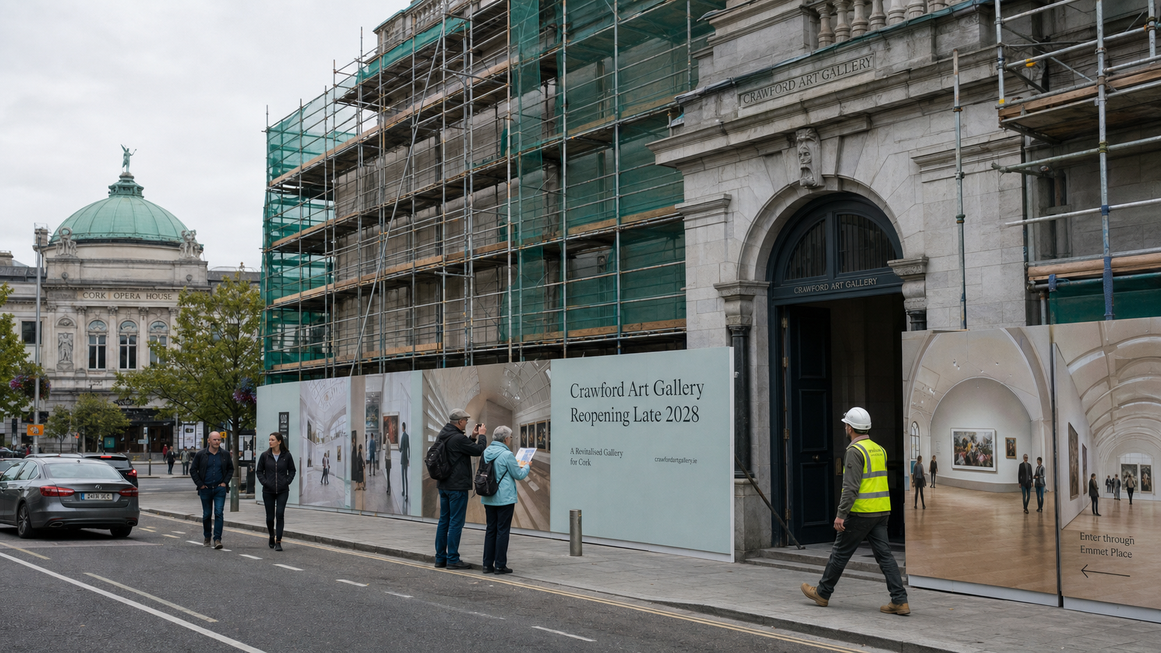 Crawford Art Gallery Cork Confirms Late-2028 Reopening After Major Renovation