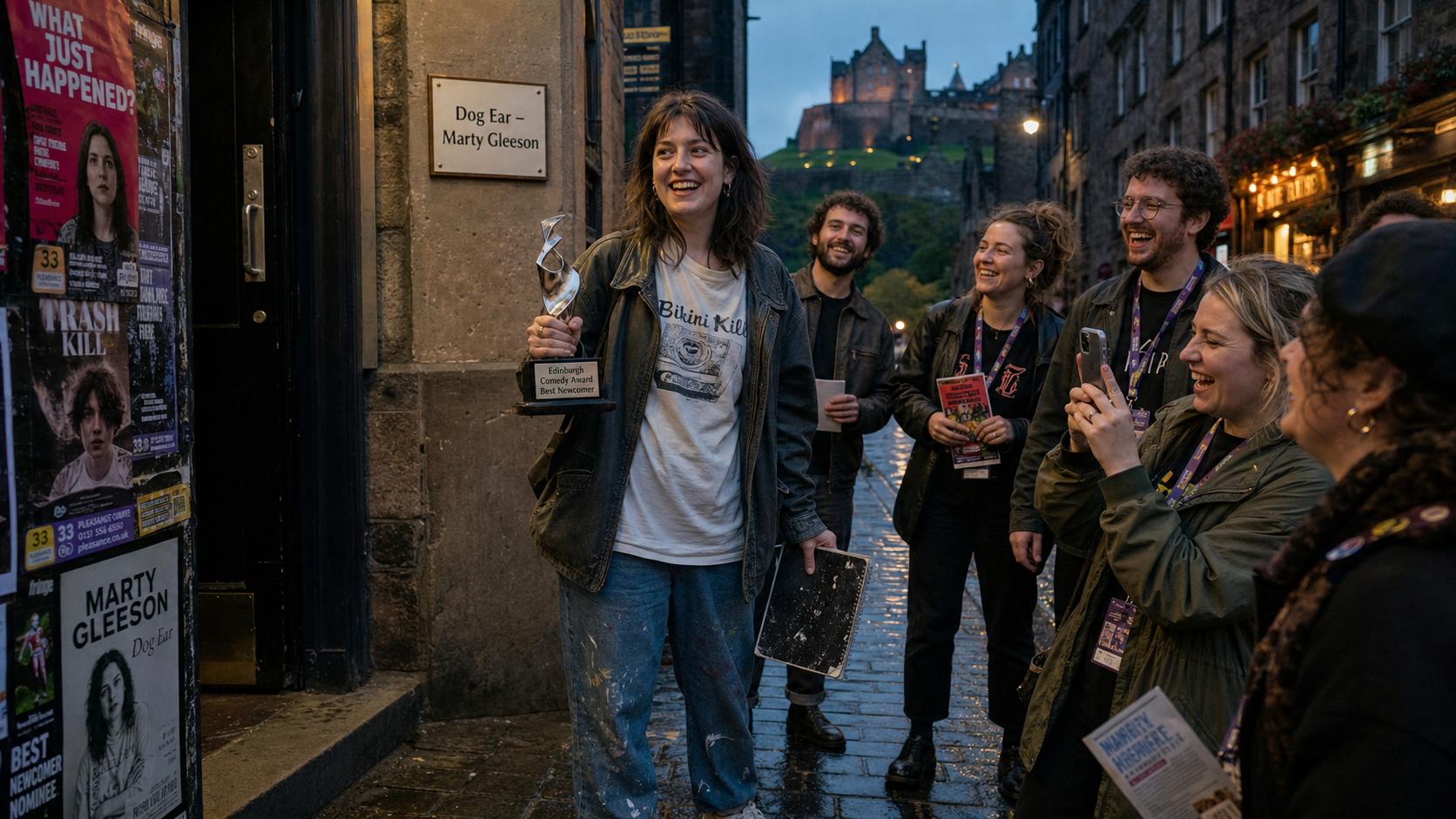 Limerick Comedian Marty Gleeson Wins Edinburgh Comedy Award Best Newcomer for Show Inspired by Art School Days