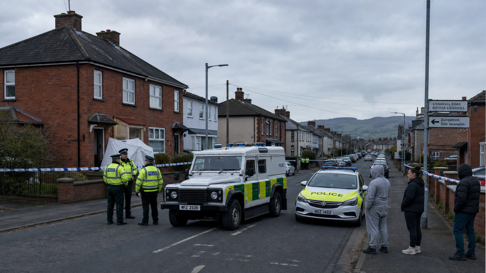 Murder Investigation Launched in Dungannon After Man Found Dead and Young Girl Seriously Injured at Lisnahull Road Home