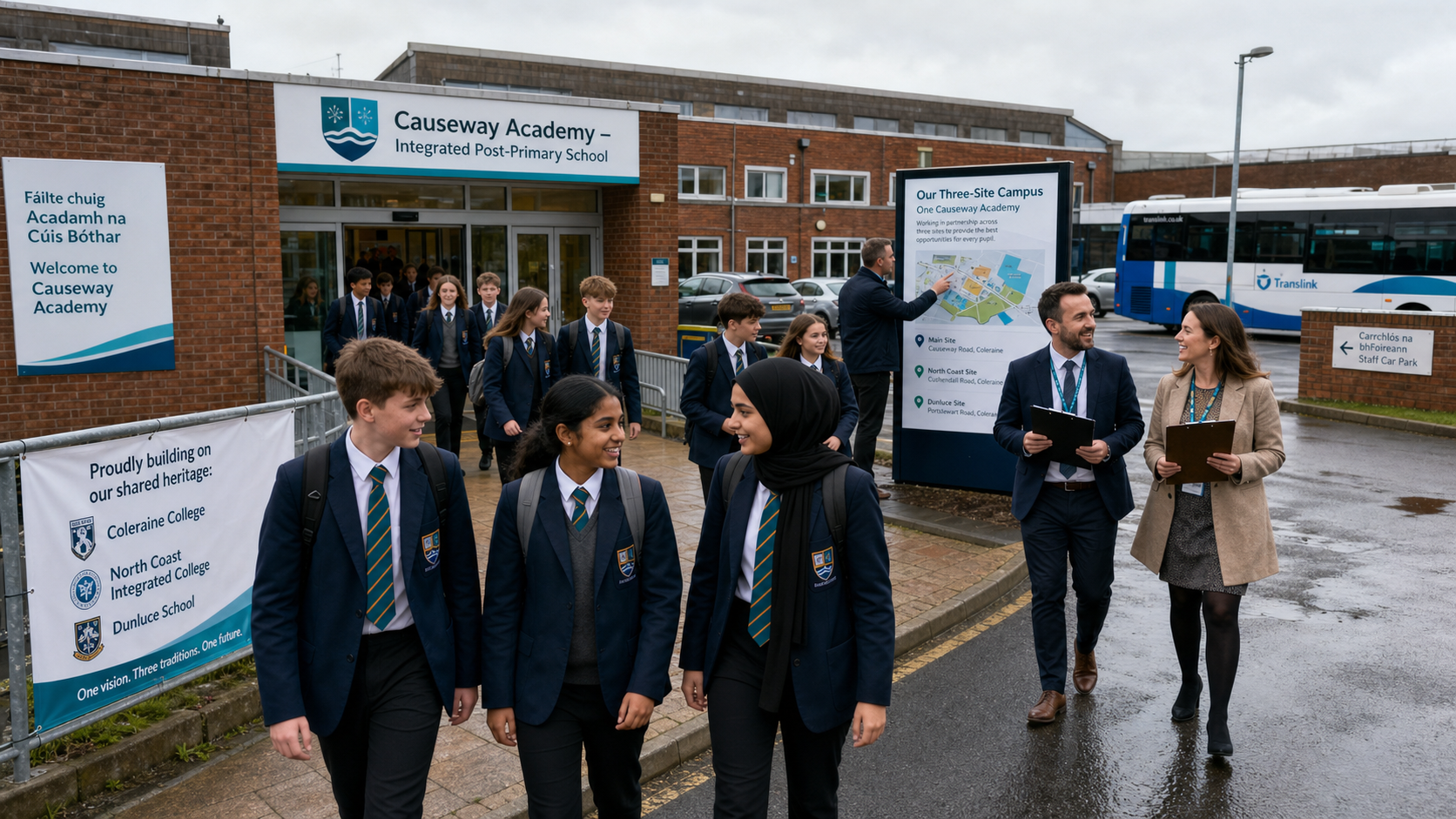 Causeway Academy Opens Across Three Sites as North Coast's New Integrated School Begins Historic First Term
