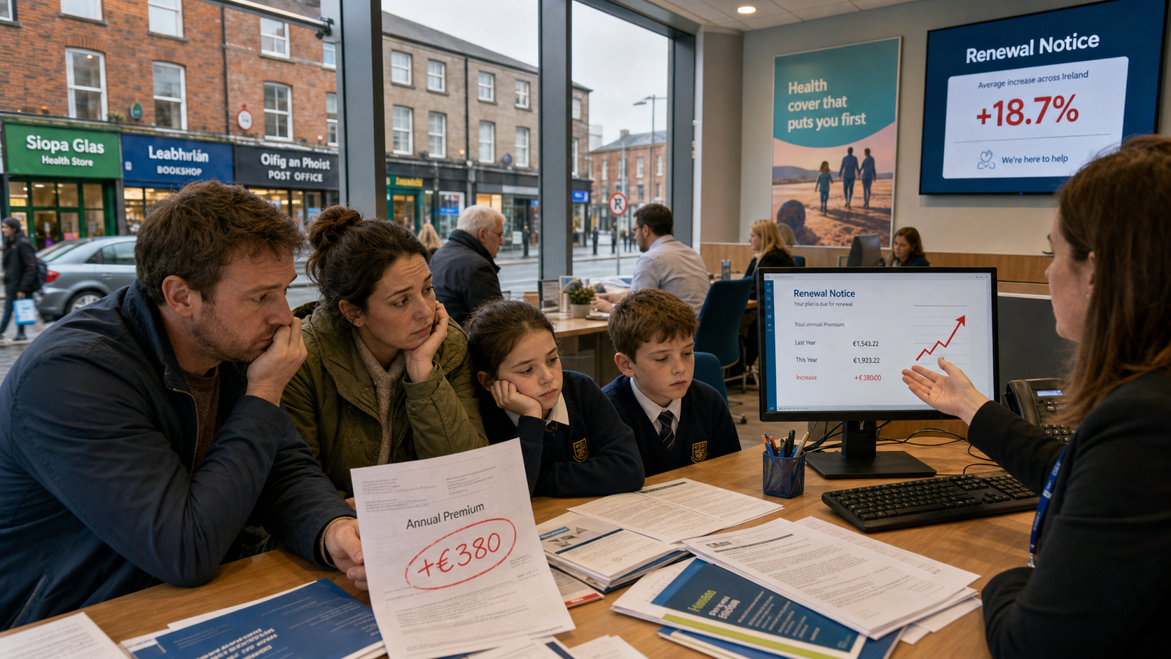 Private Health Insurance Costs Skyrocketing in Ireland as Families Face Hundreds More Per Year in Premium Increases