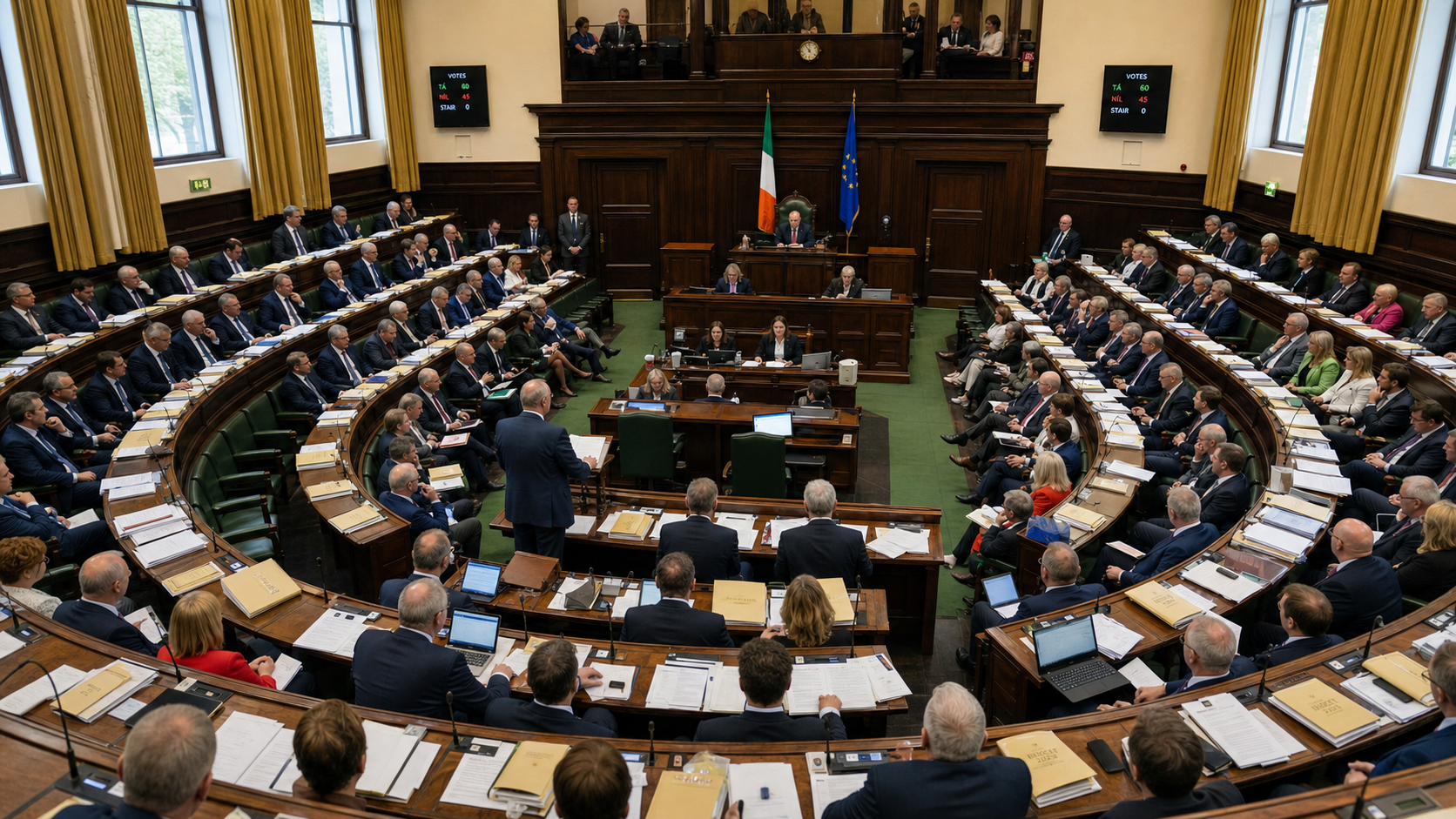 Dáil Returns for Emergency Sitting as Carbon Tax U-Turn Debate Dominates Summer Recall