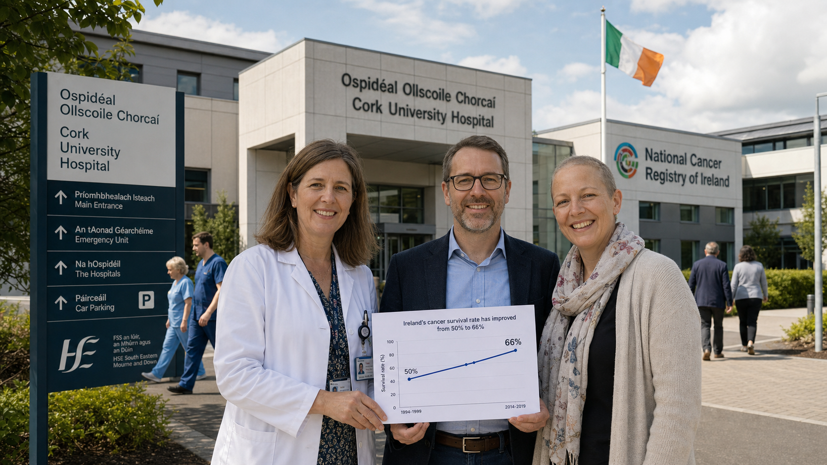 Cancer Survival Rates in Ireland Rise from 50% to 66% Over Three Decades as NCRI Report Marks Landmark Progress
