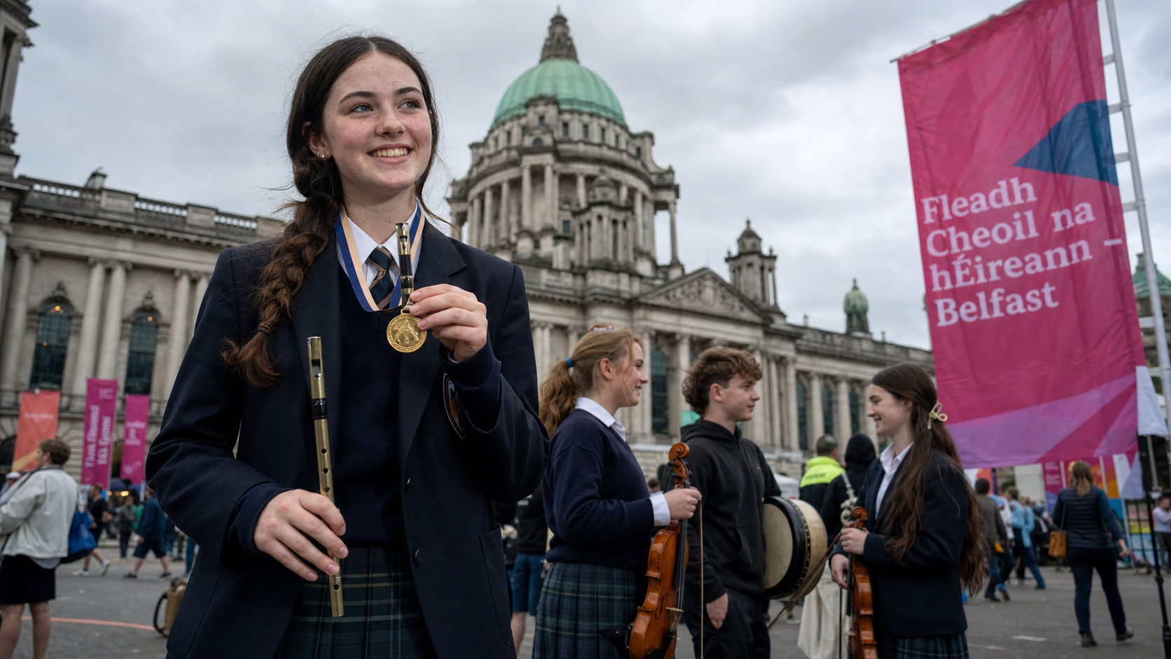 West Belfast Teenager Etain Murphy Makes Fleadh History as City's Only All-Ireland Winner at Landmark Belfast Festival