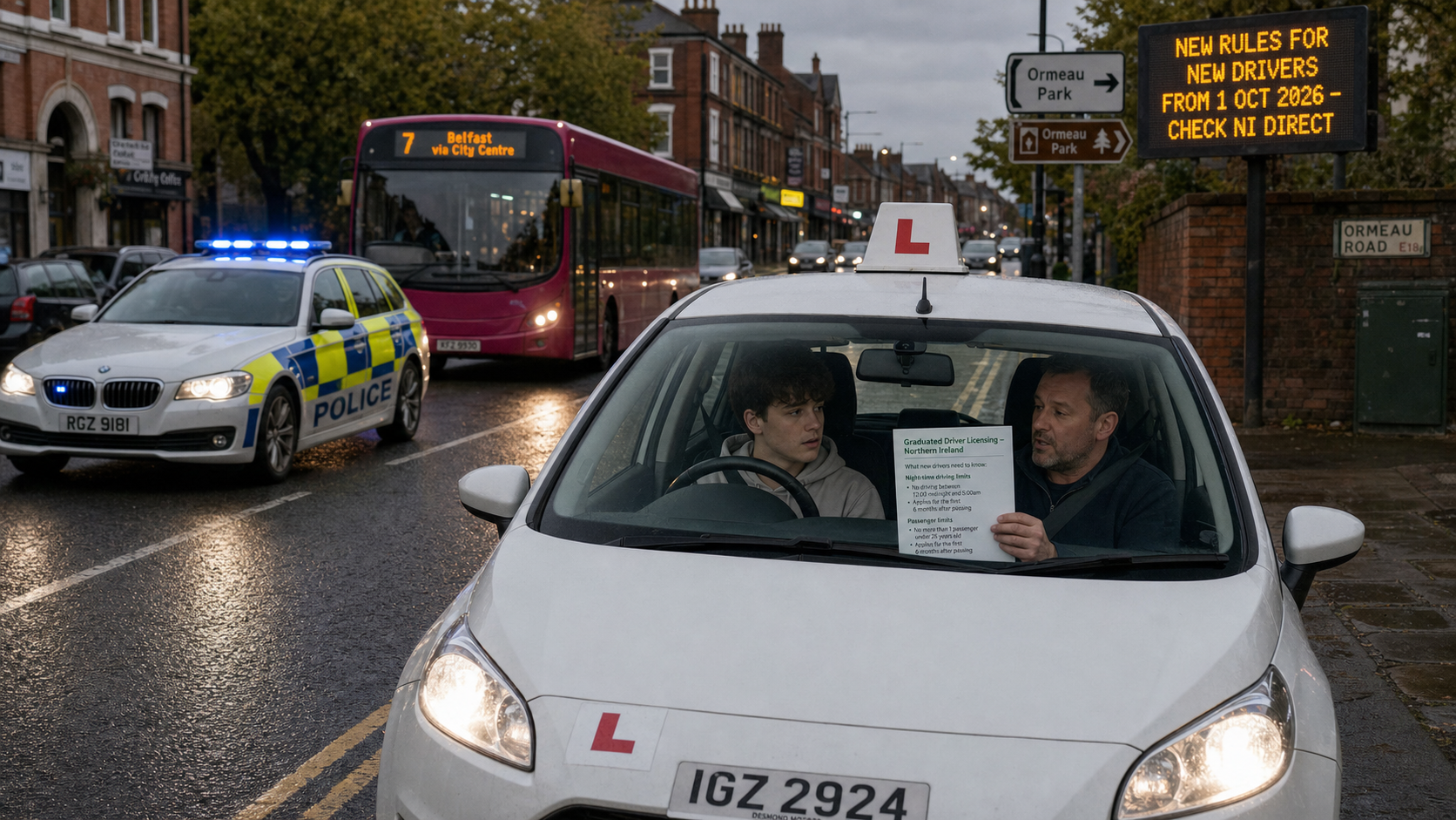 Northern Ireland Introduces Graduated Driver Licensing from October as New Rules Extend Probationary Period to Two Years